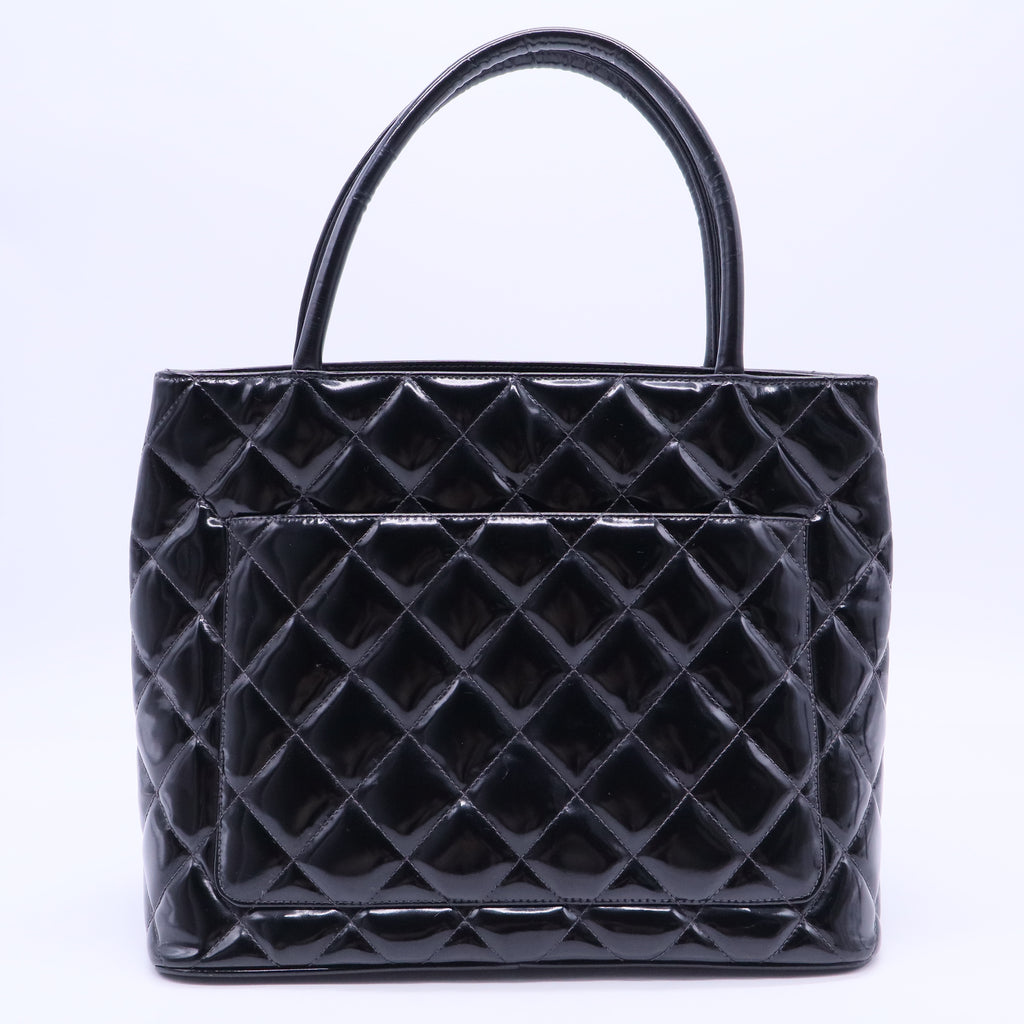 Medallion Tote Pattern Leather