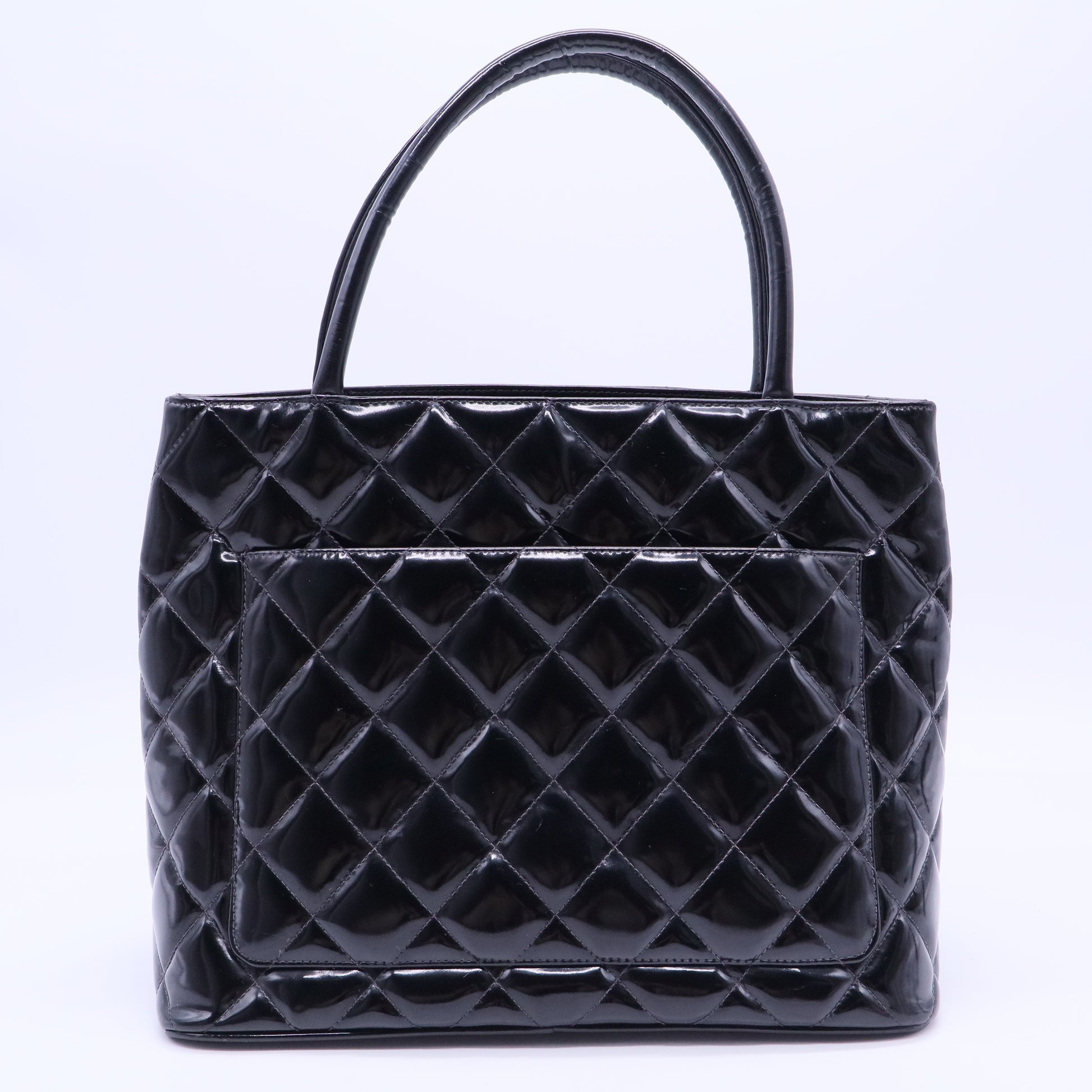 Medallion Tote Pattern Leather
