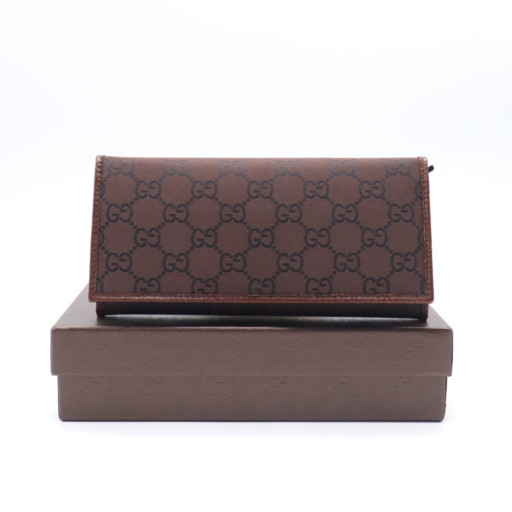 Gucci GG Canvas Continental Long Wallet W21627