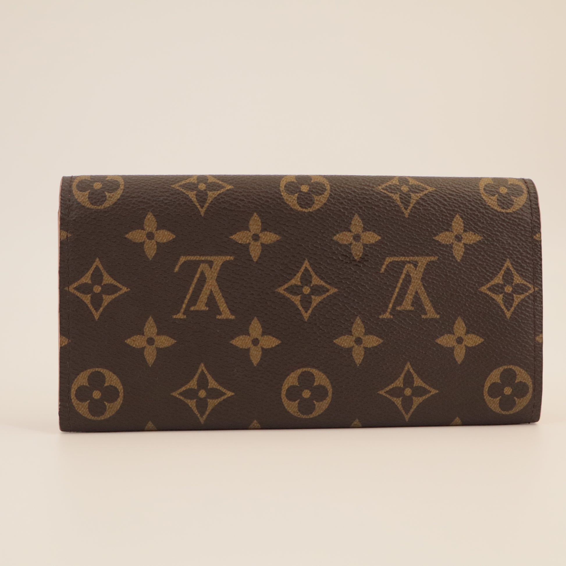 Louis Vuitton Monogram Bloom Flower Emilie Wallet twins