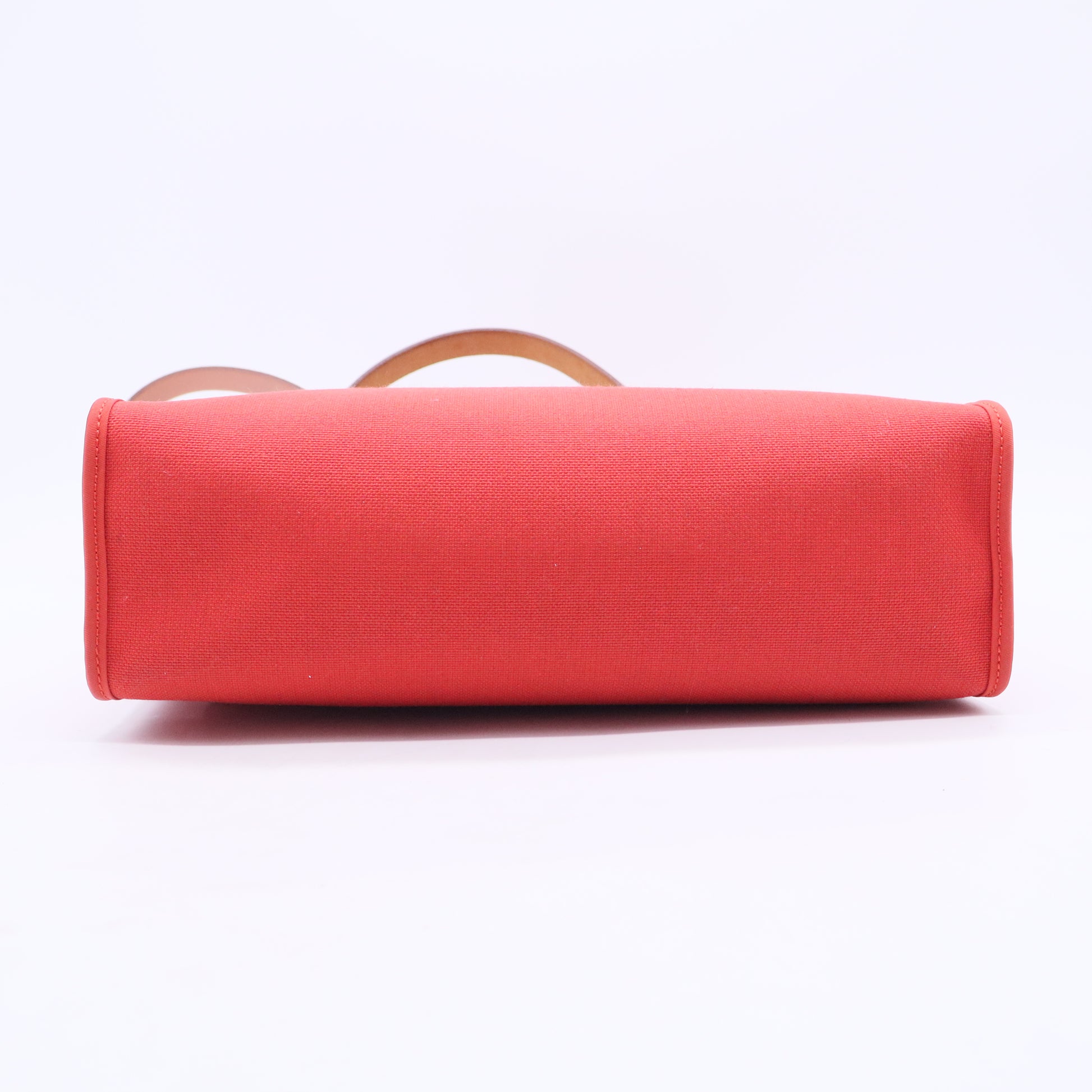 Bougainvillea Canvas and Leather Herbag Zip Bag B20349
