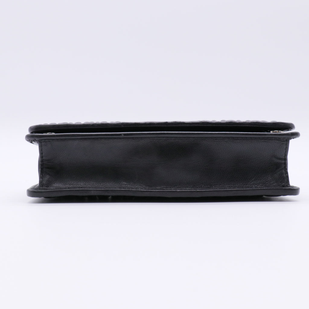 Delice leather crossbody bag twins