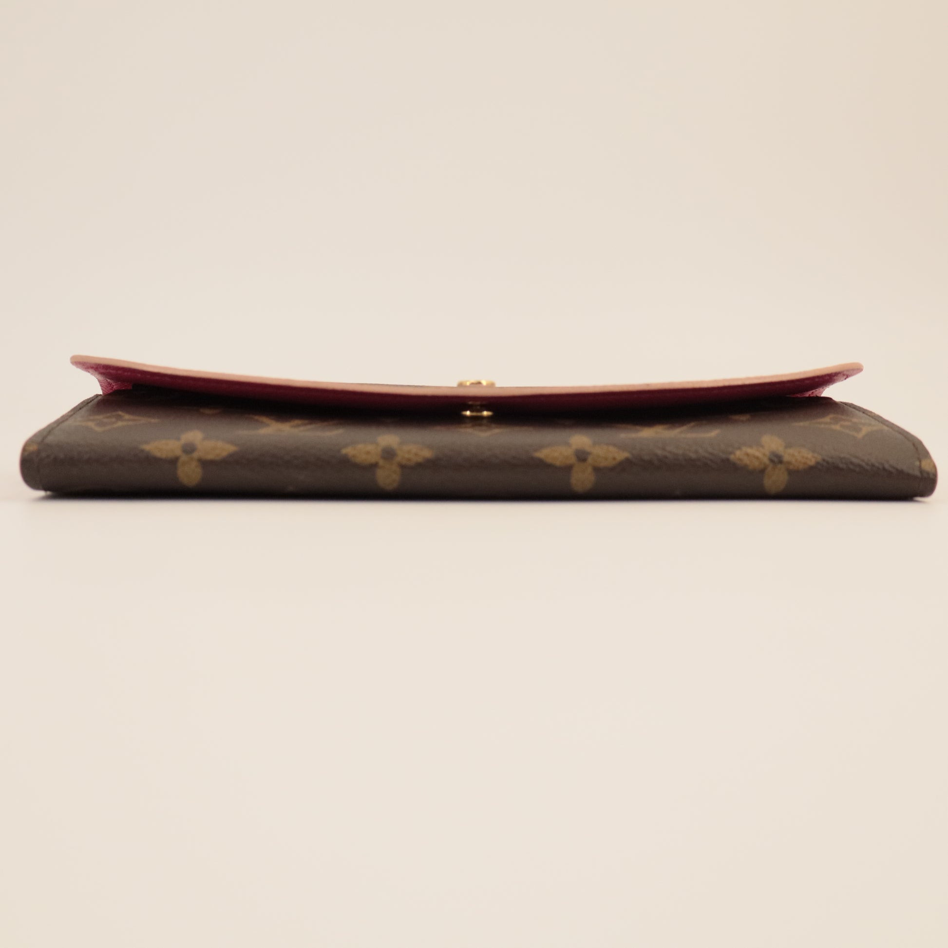 Louis Vuitton Monogram Bloom Flower Emilie Wallet twins