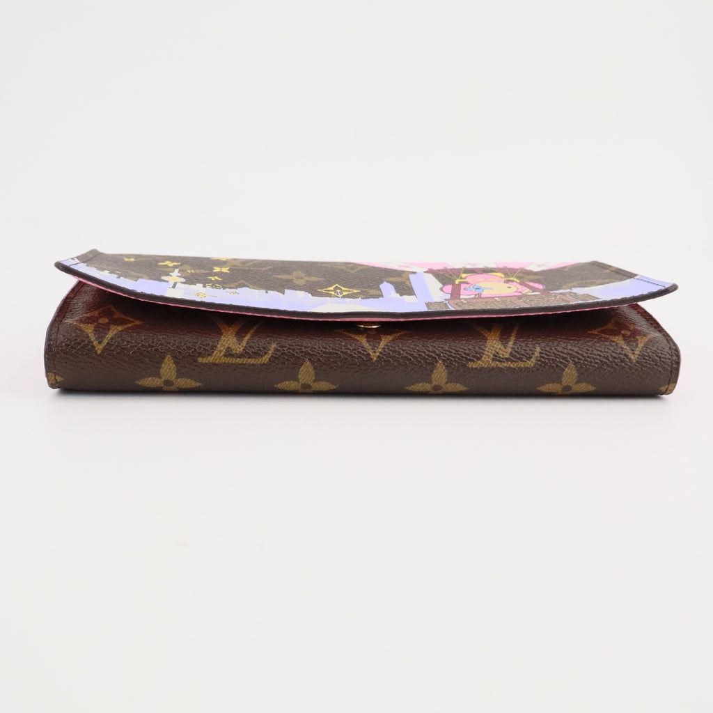 Louis Vuitton  Monogram 2019 Christmas Animation Zippy Coin Purse twins