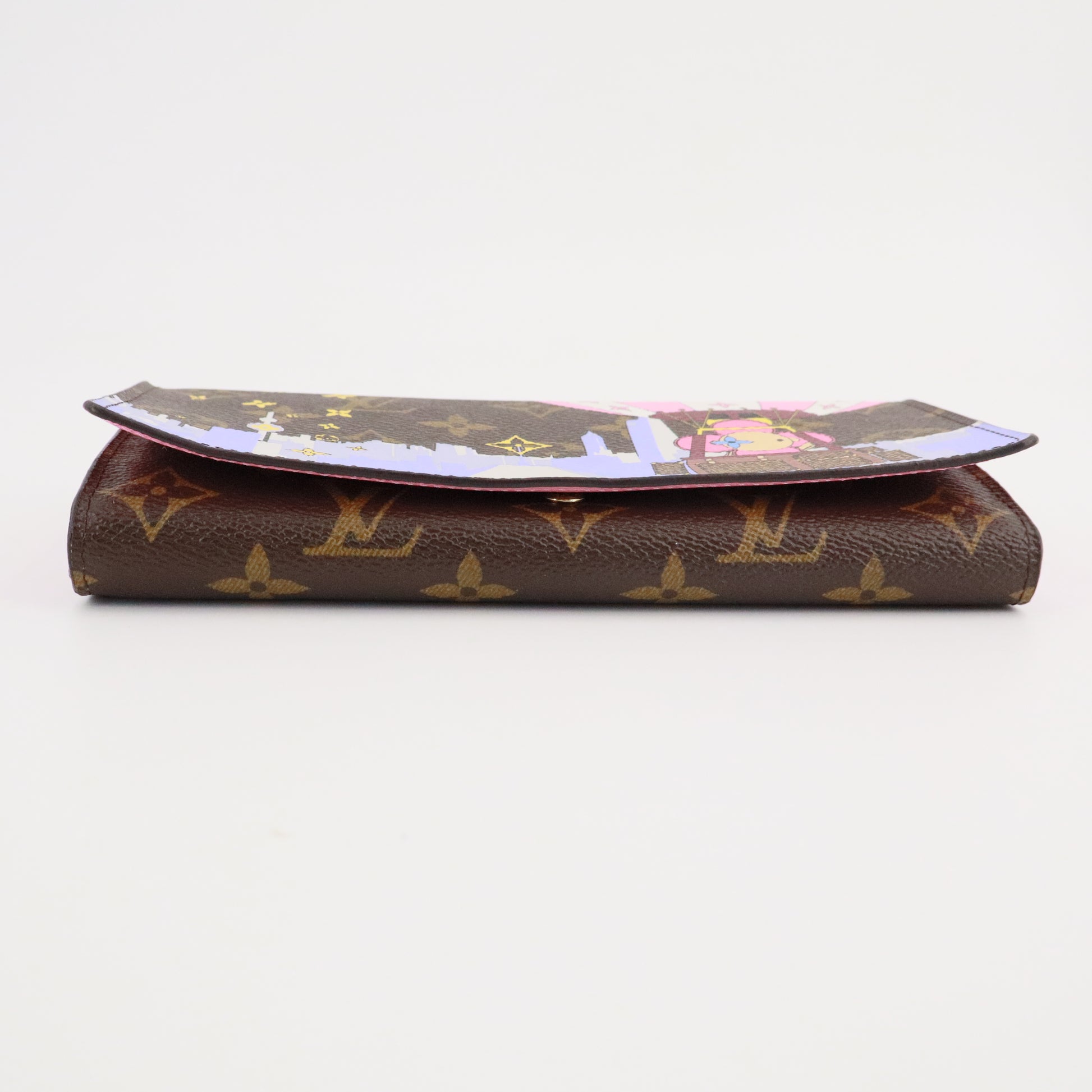 Louis Vuitton  Monogram 2019 Christmas Animation Zippy Coin Purse twins