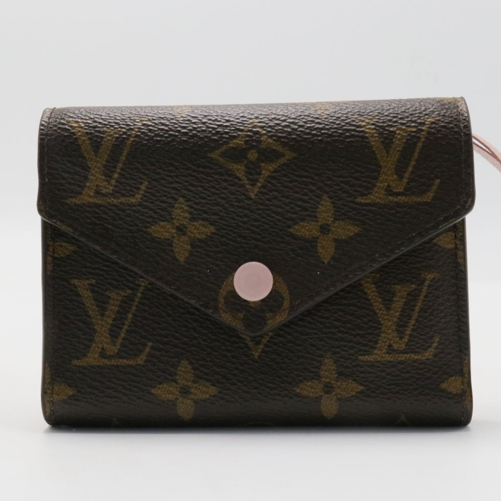 Monogram Victorine Wallet Rose Ballerine