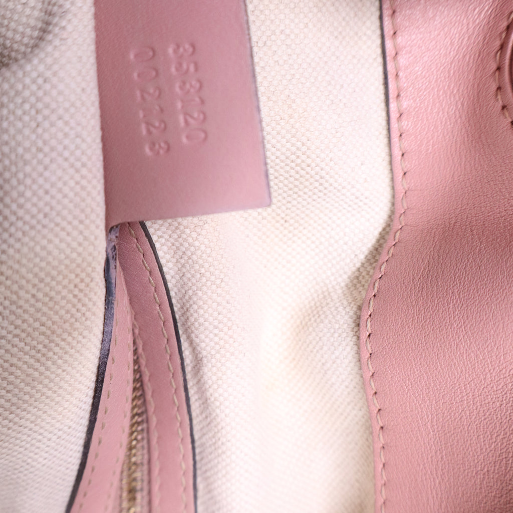 Bree Convertible Top Handle Bag Guccissima Leather Medium B20977