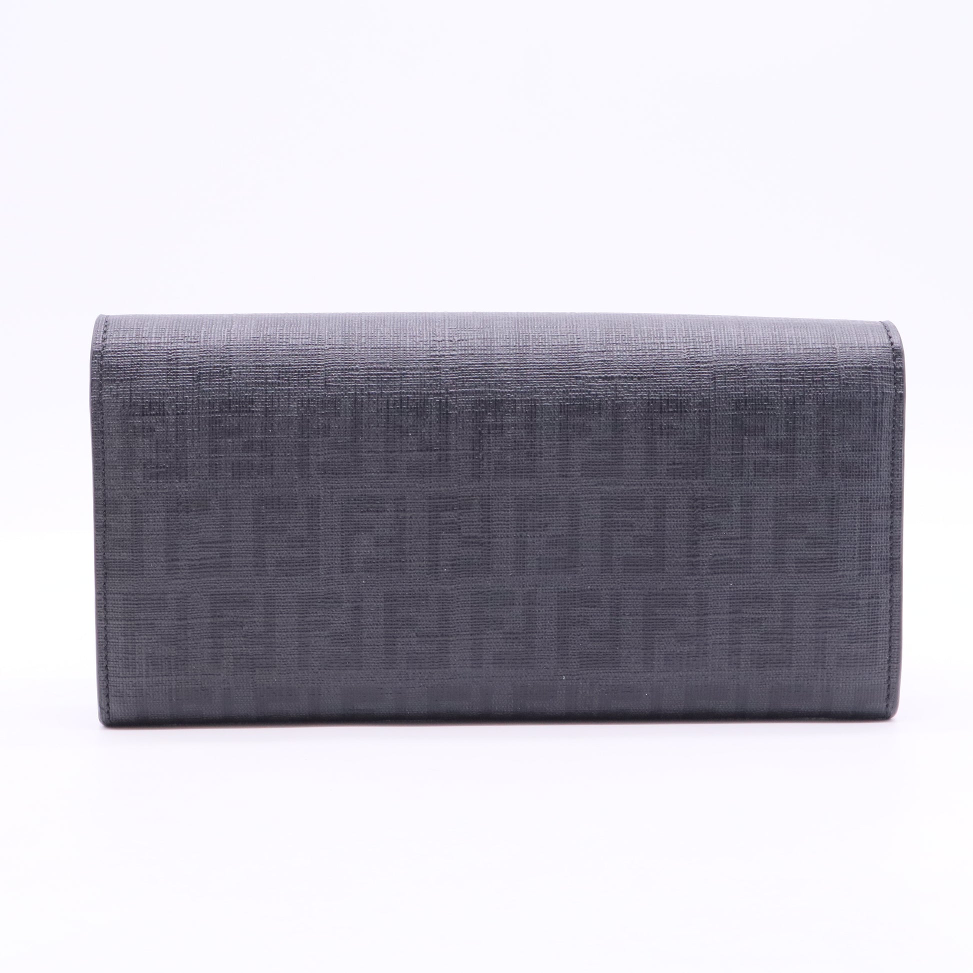 Black Zucchino Coated Canvas Forever Continental Wallet