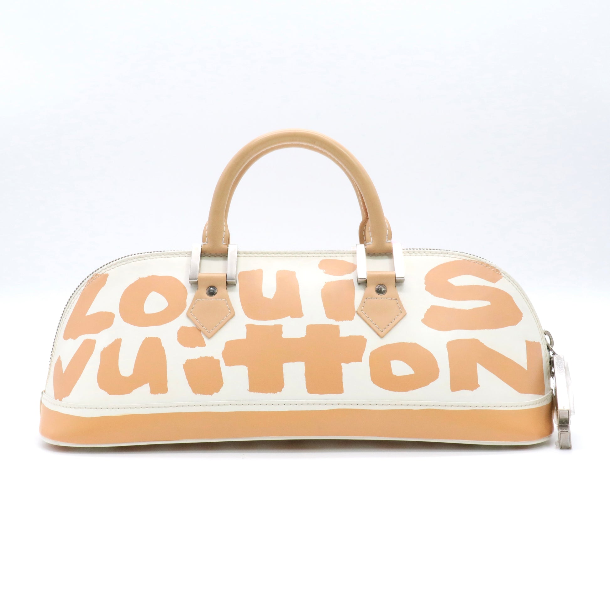 Alma Handbag Limited Edition Graffiti Leather Horizontal Twins