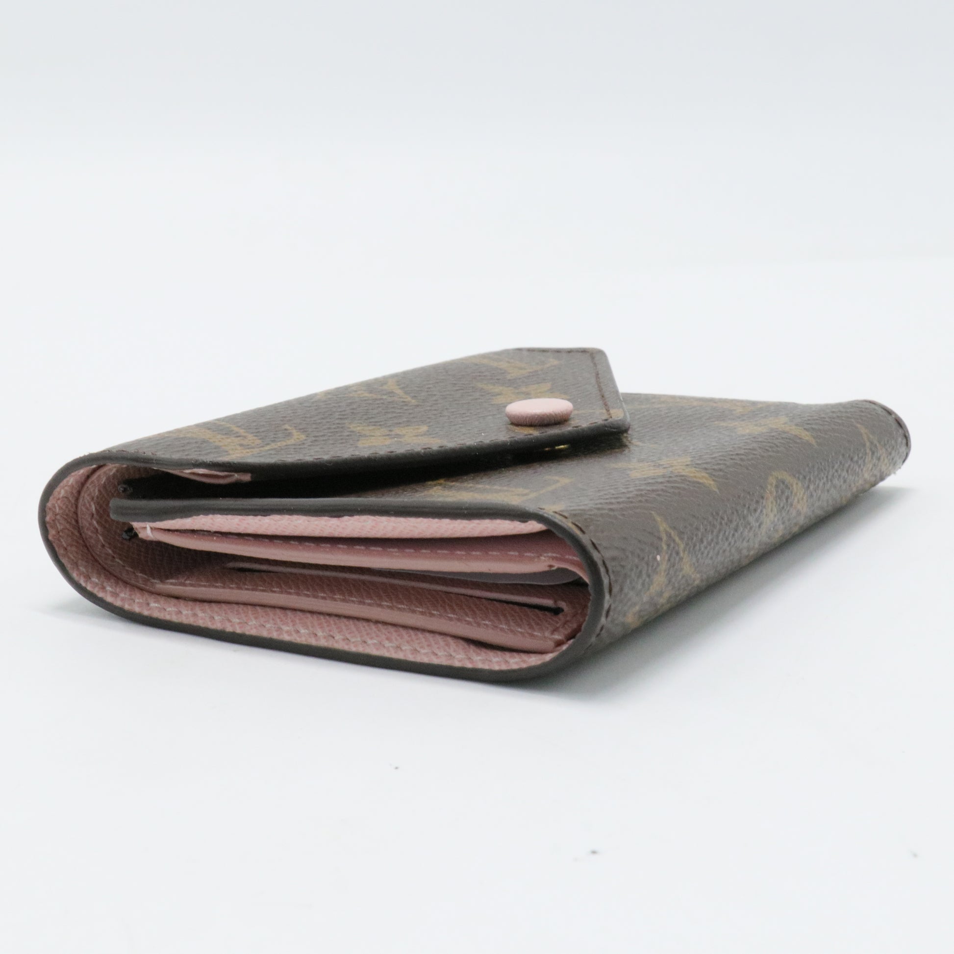 Monogram Victorine Wallet Rose Ballerine