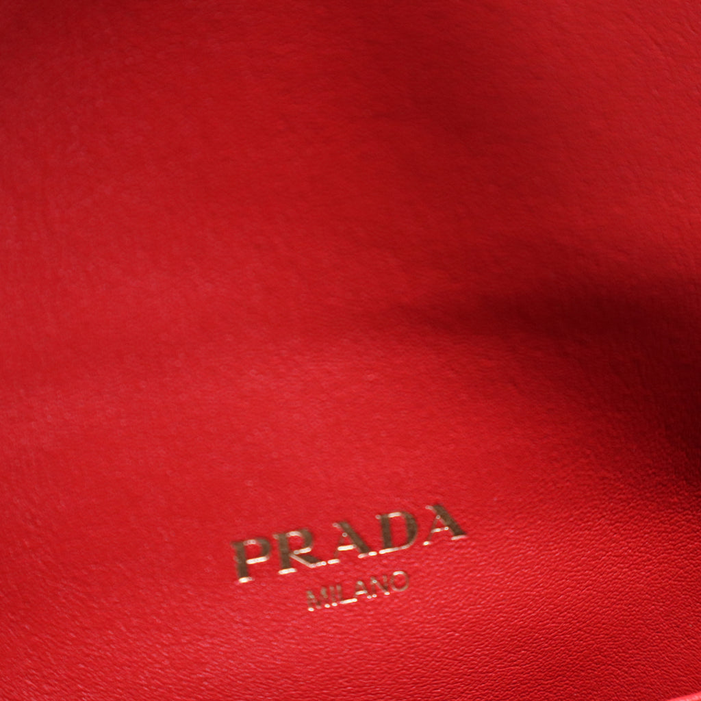 Red Vitello Move Leather Envelope Wallet W20381