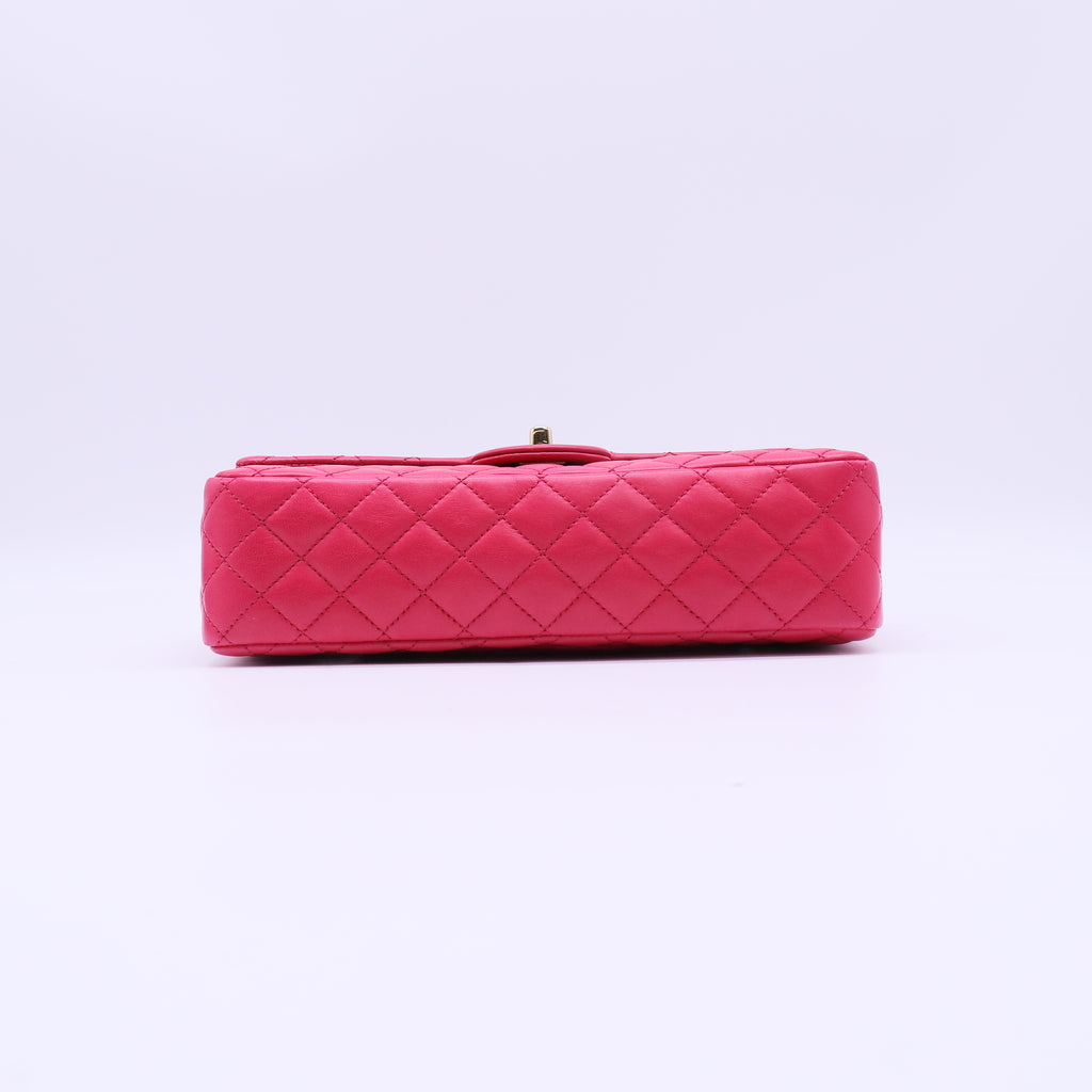 Chanel Classic Medium Flap Bag with Valentine Heart Charms B22288