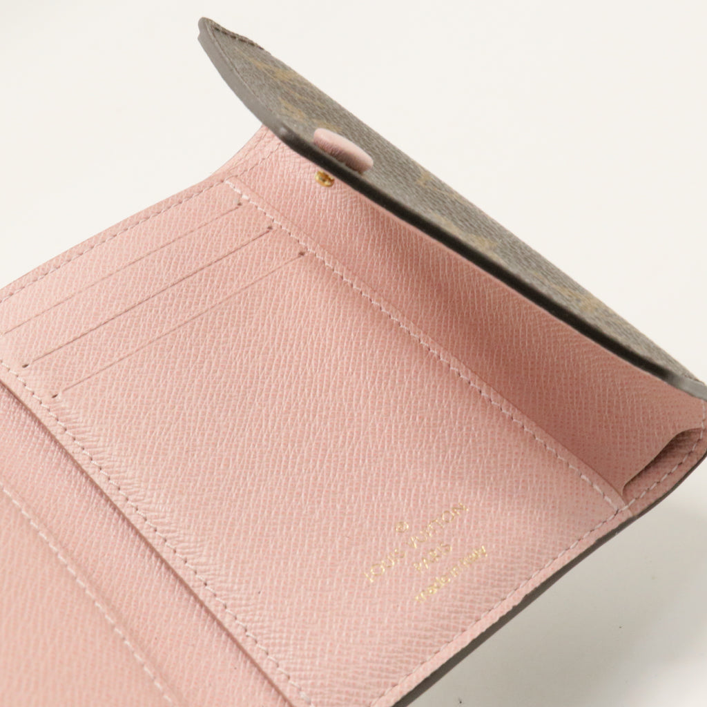 Monogram Victorine Wallet Rose Ballerine
