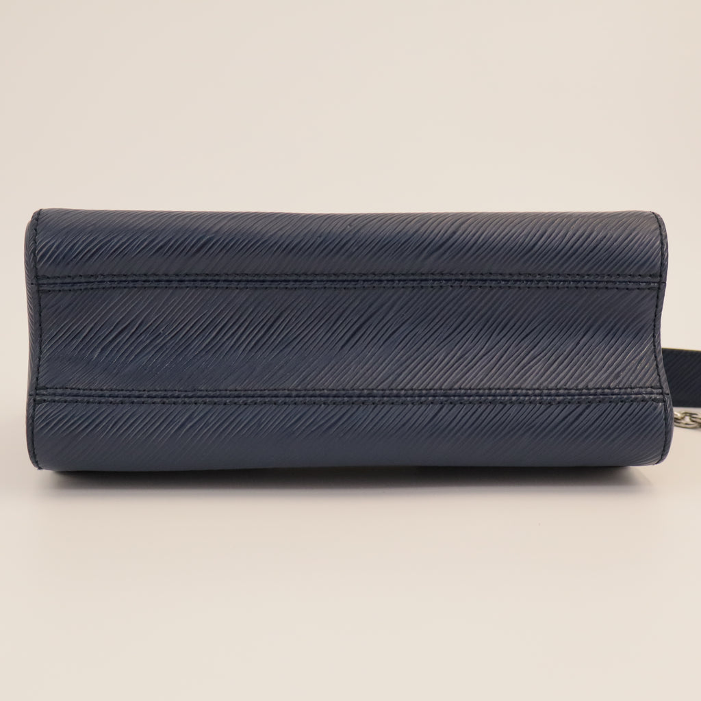 Louis Vuitton Epi Twist Shoulder Bag MM Indigo twins
