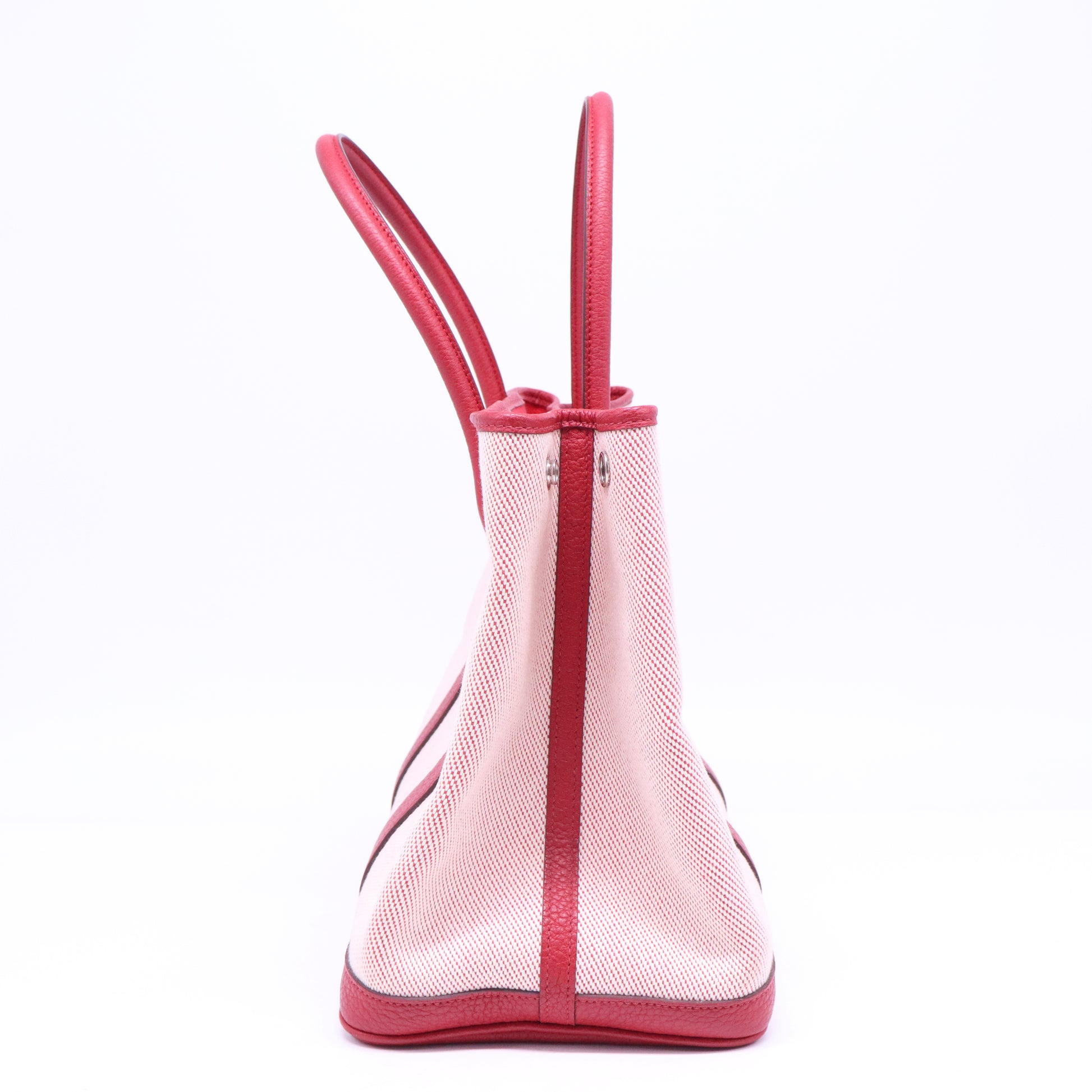 Toile Militaire Vache Country Garden Party Tote 36 MM Rose Sakura Rouge Duchesse B21267
