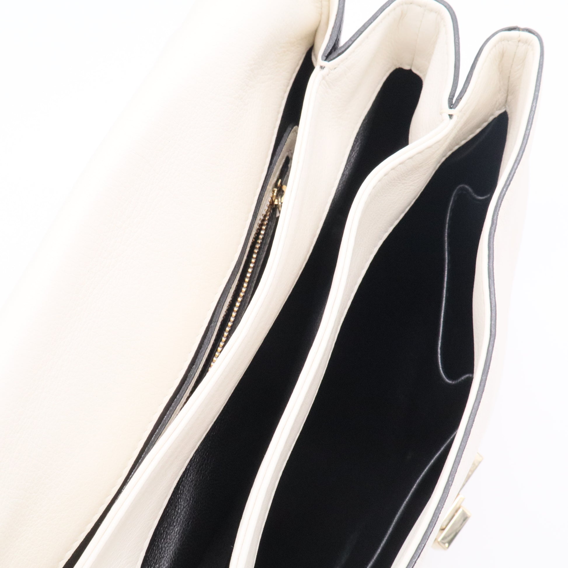 Diorling Shoulder Bag Leather Large