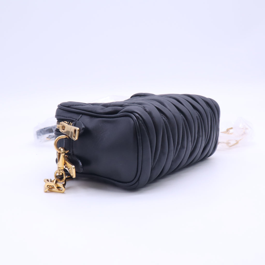 Miu Miu Matelassé Nappa Leather Camera Bag twins LDJ5798