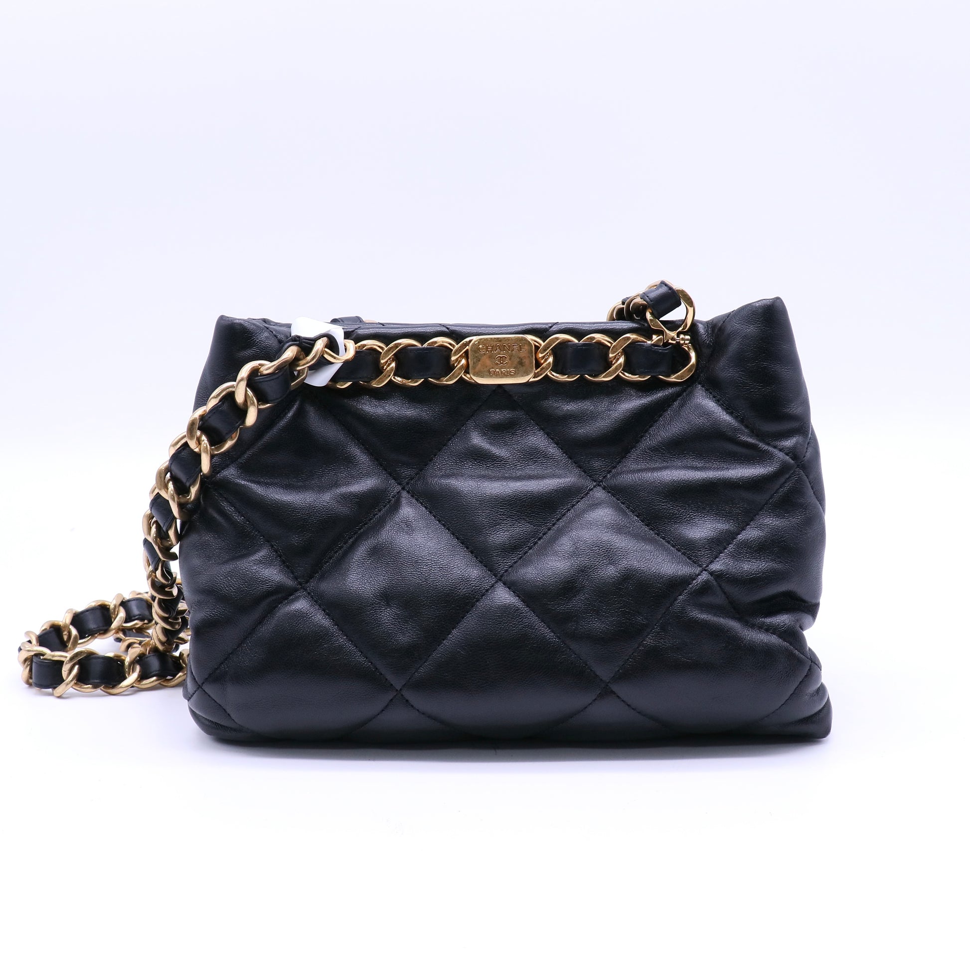 Chanel Quilted Lambskin Small Shopping Bag twins B22230