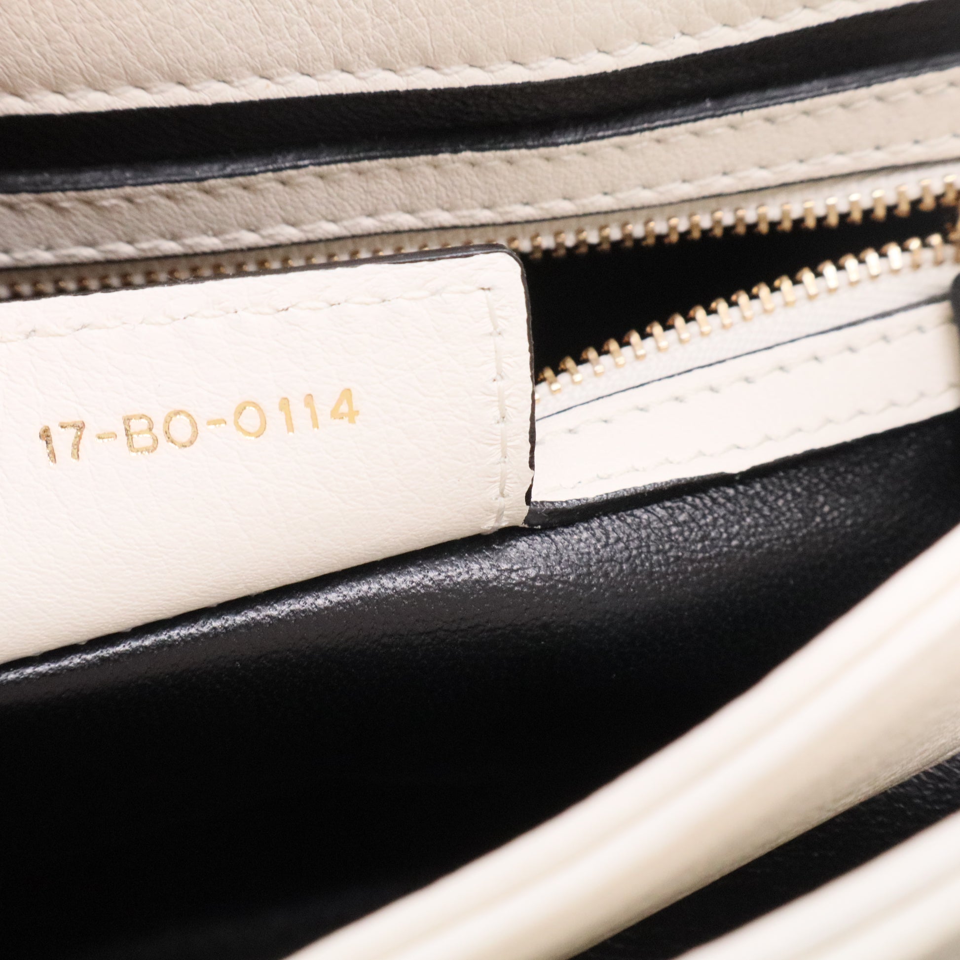 Diorling Shoulder Bag Leather Large