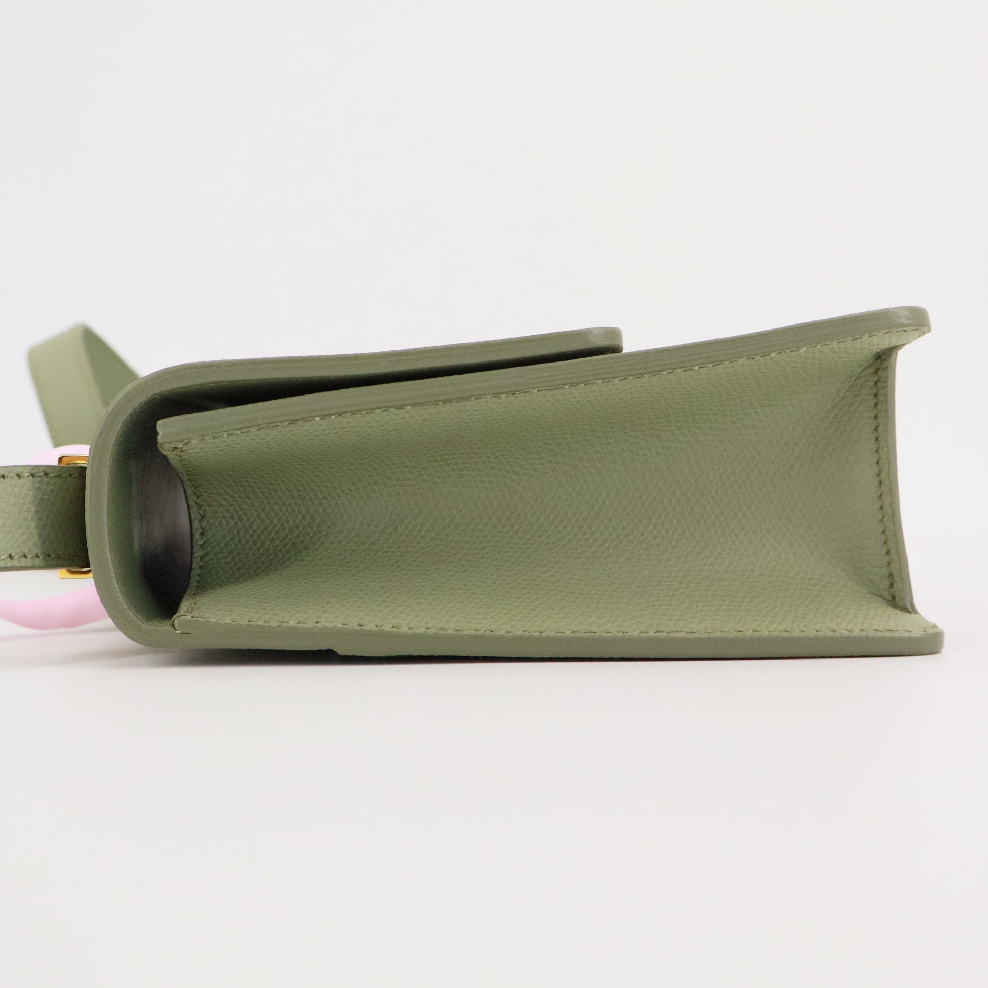 Christian Dior Smooth Calfskin Micro 30 Montaigne Flap Bag Mint Green Twins