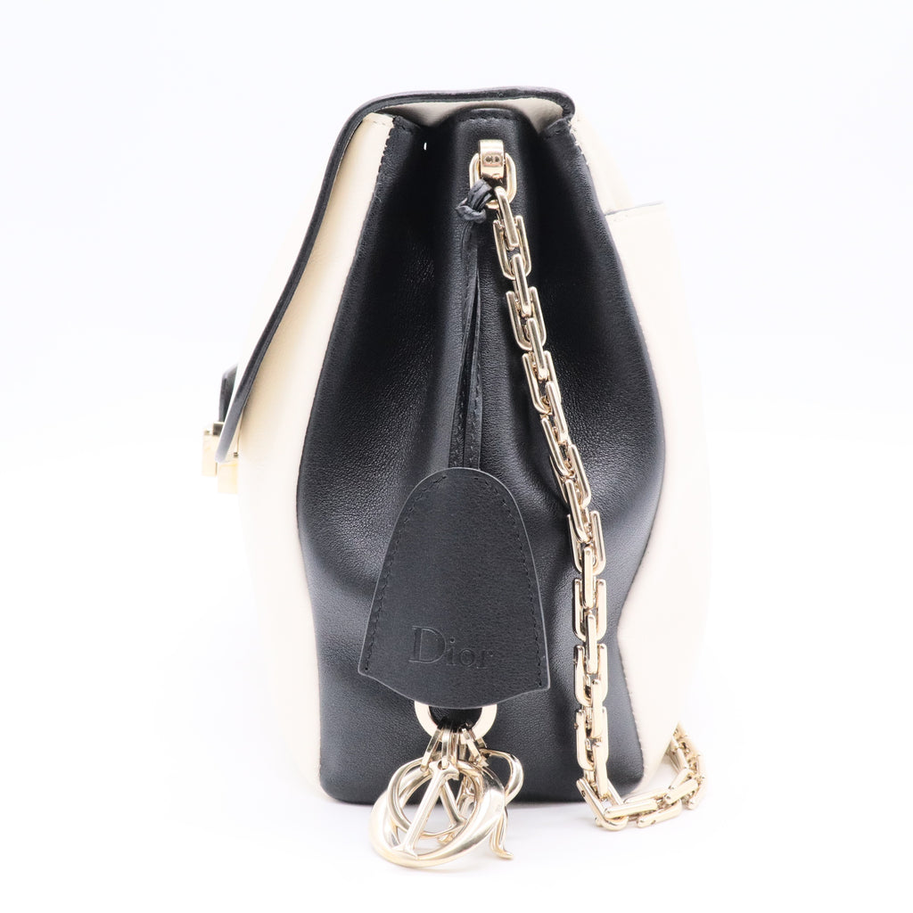 Diorling Shoulder Bag Leather Large