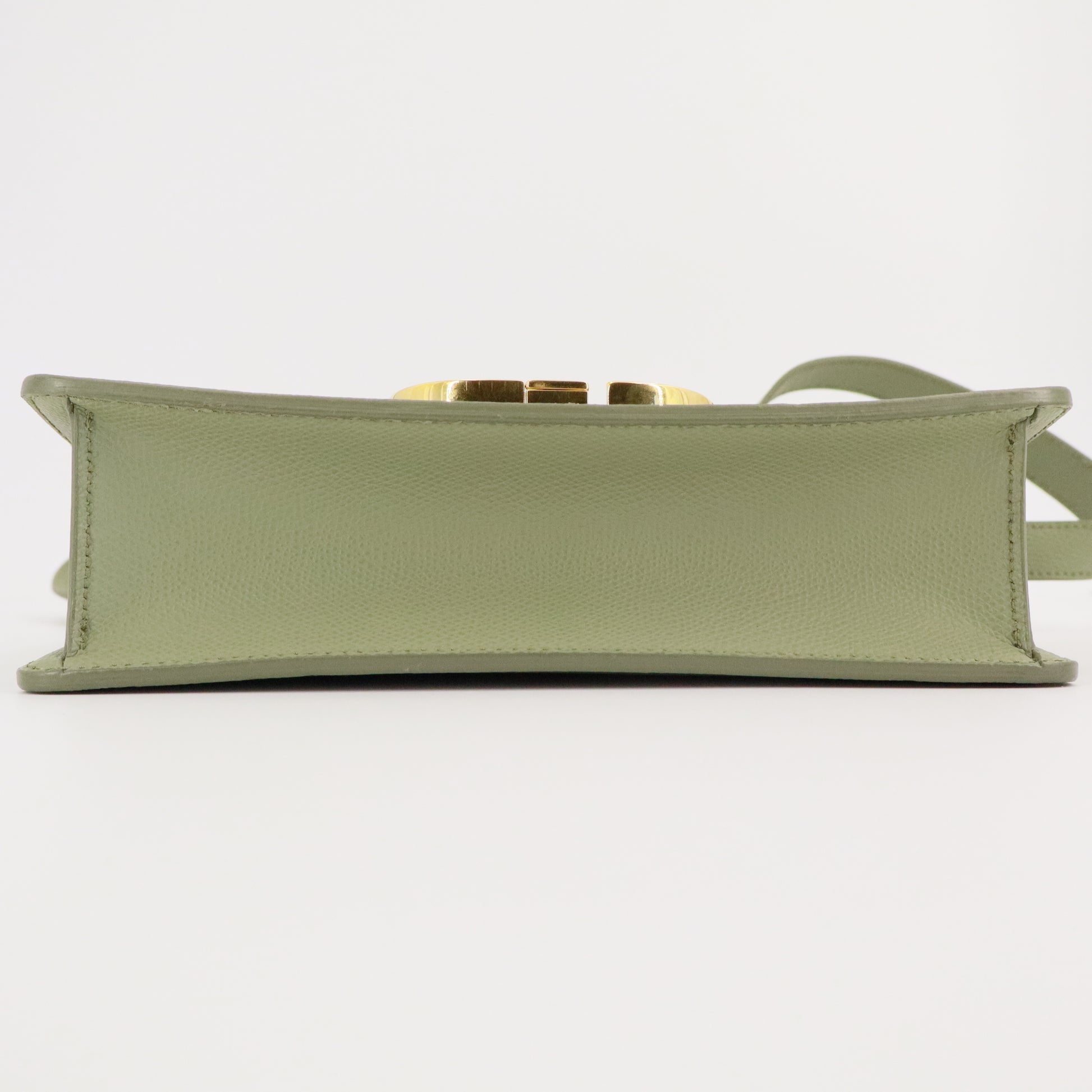 Christian Dior Smooth Calfskin Micro 30 Montaigne Flap Bag Mint Green Twins