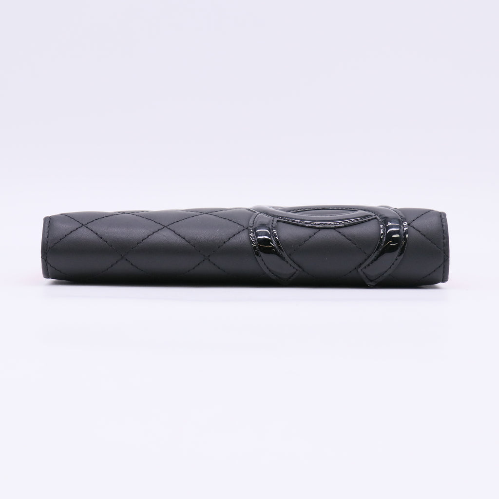 Chanel Quilted Cambon Flap Wallet Twins W22976