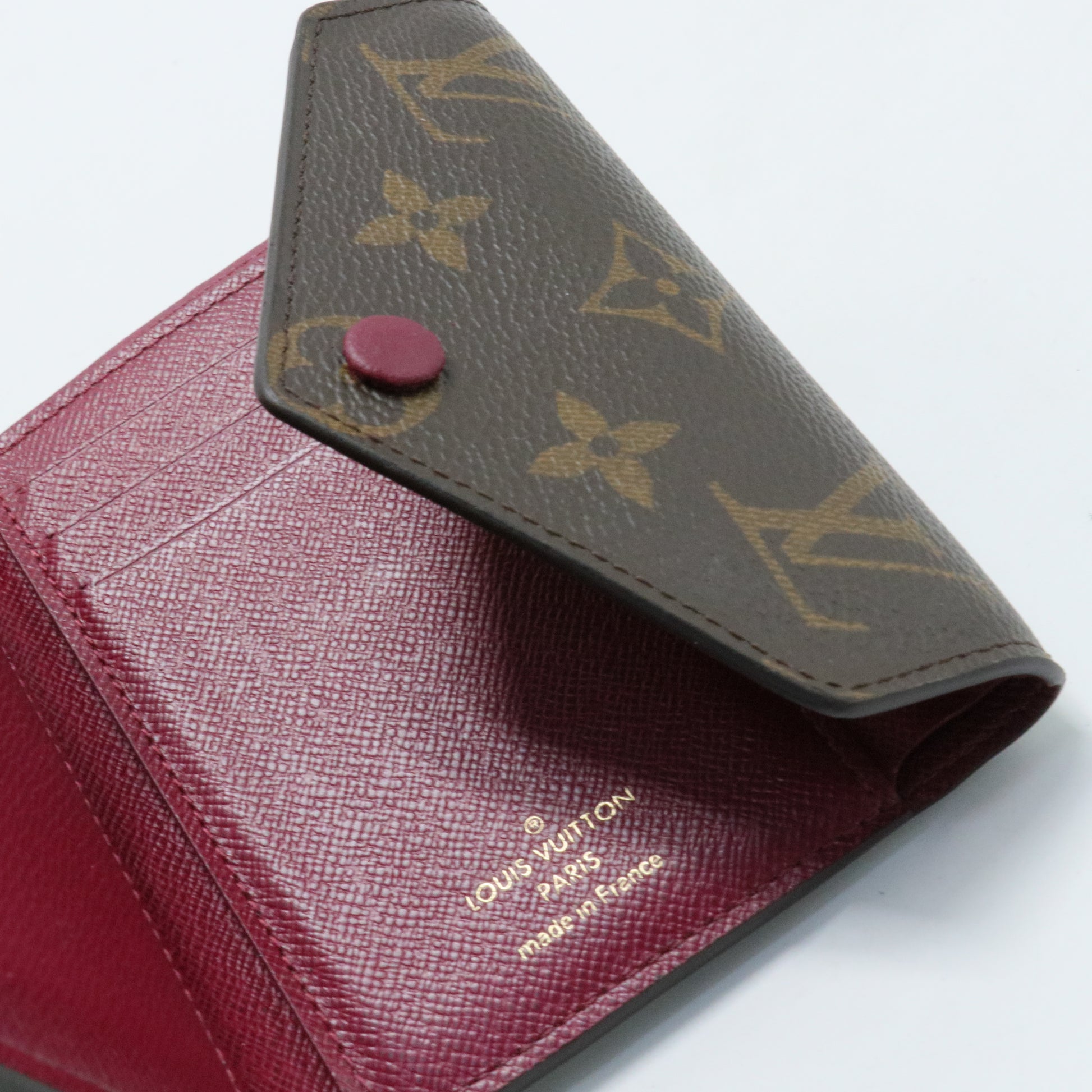 Monogram Victorine Wallet Fuchsia