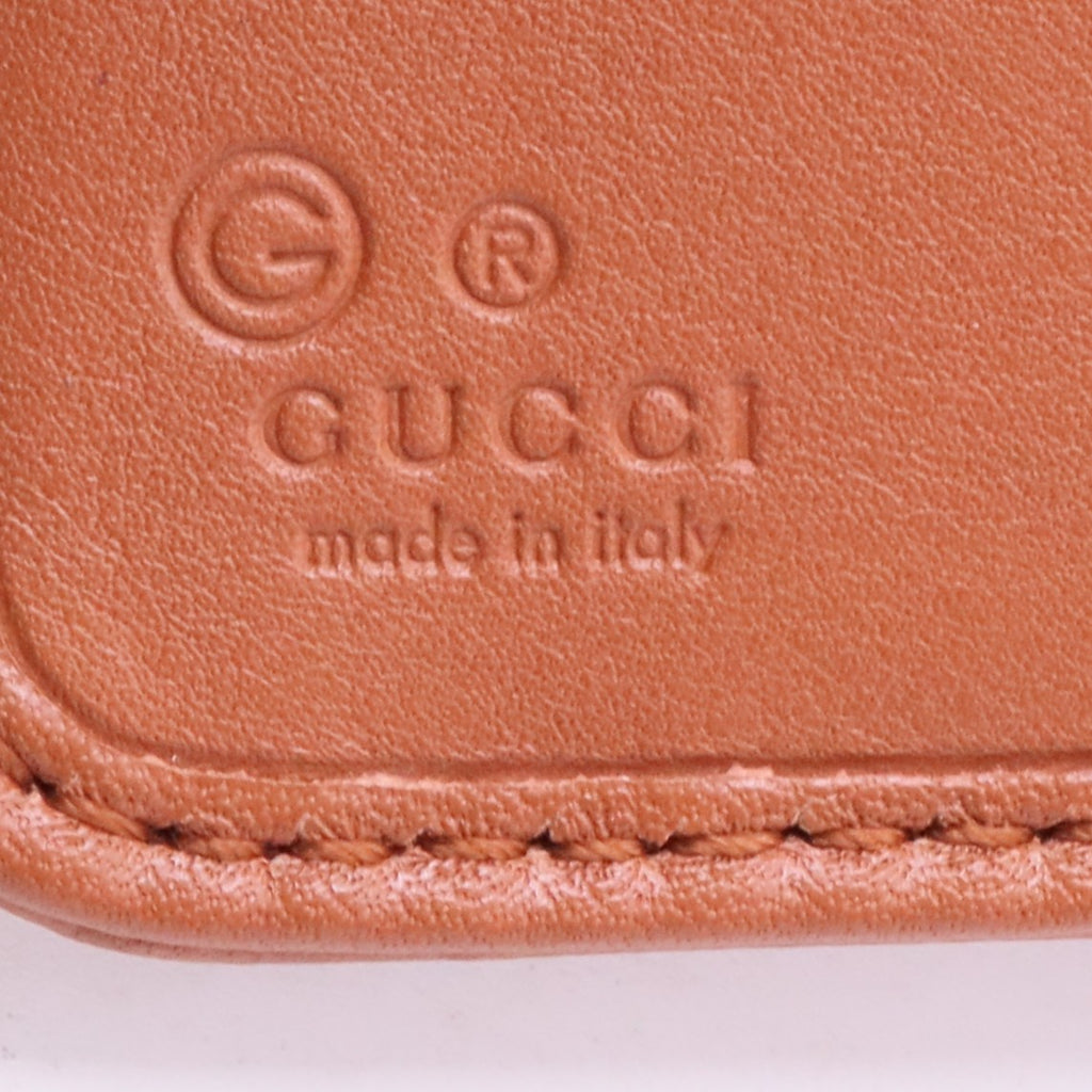 Guccissima Zip Around Wallet Microguccissima Pattern French Purse
