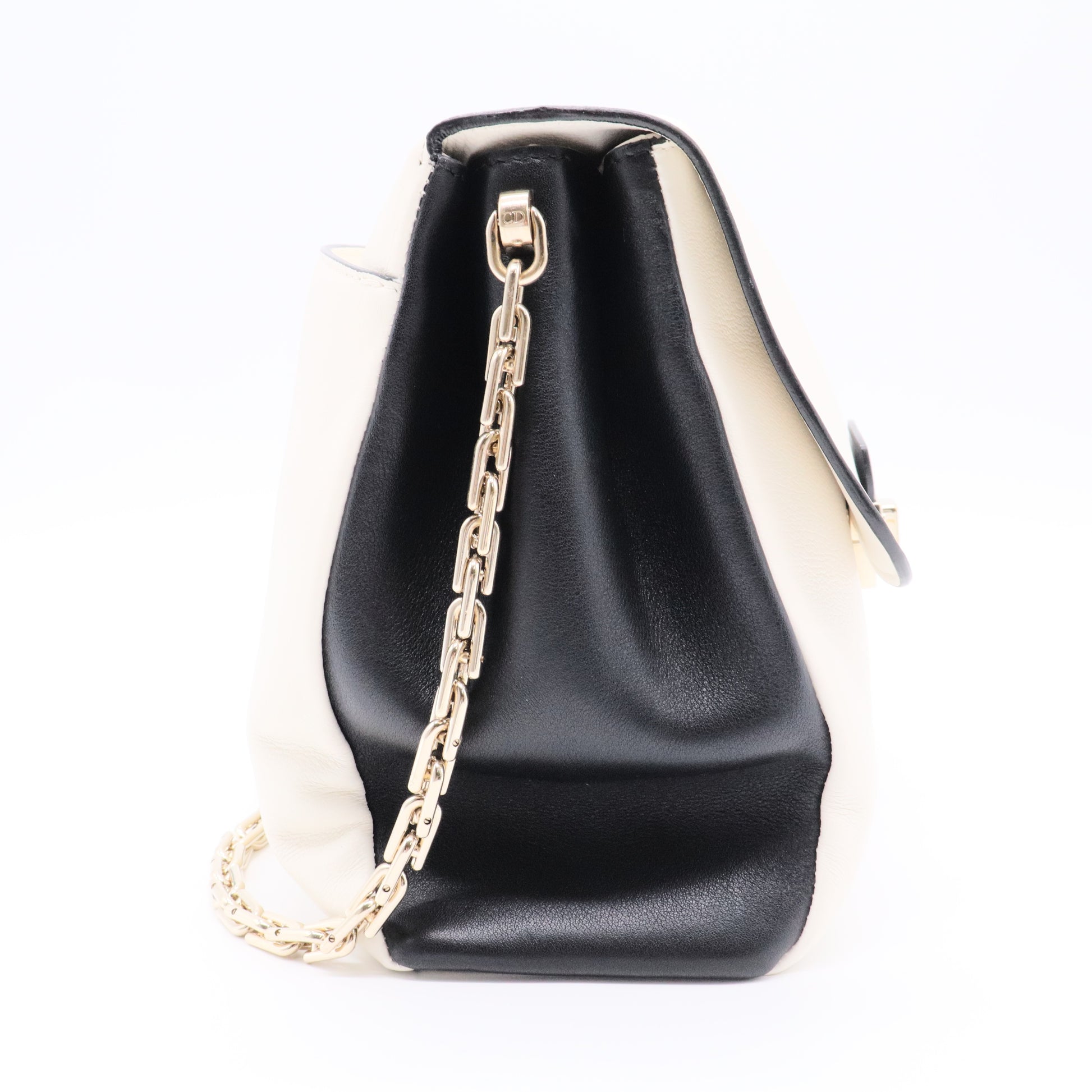 Diorling Shoulder Bag Leather Large