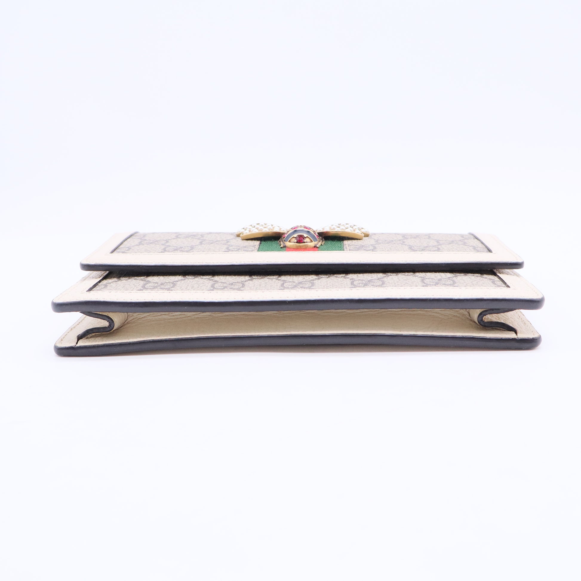 Queen Margaret Chain Wallet GG Coated Canvas Mini B20299