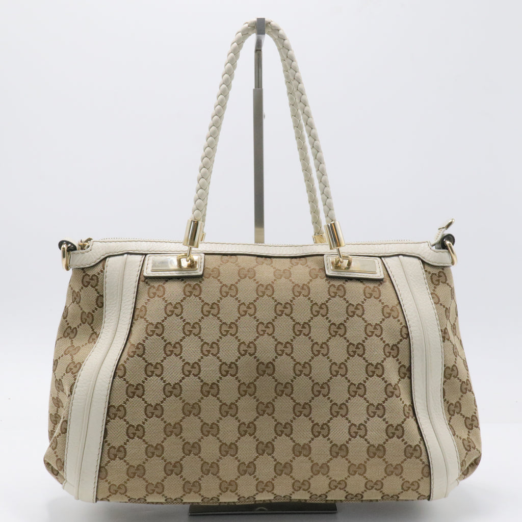 Bella Convertible Top Handle Bag GG Canvas