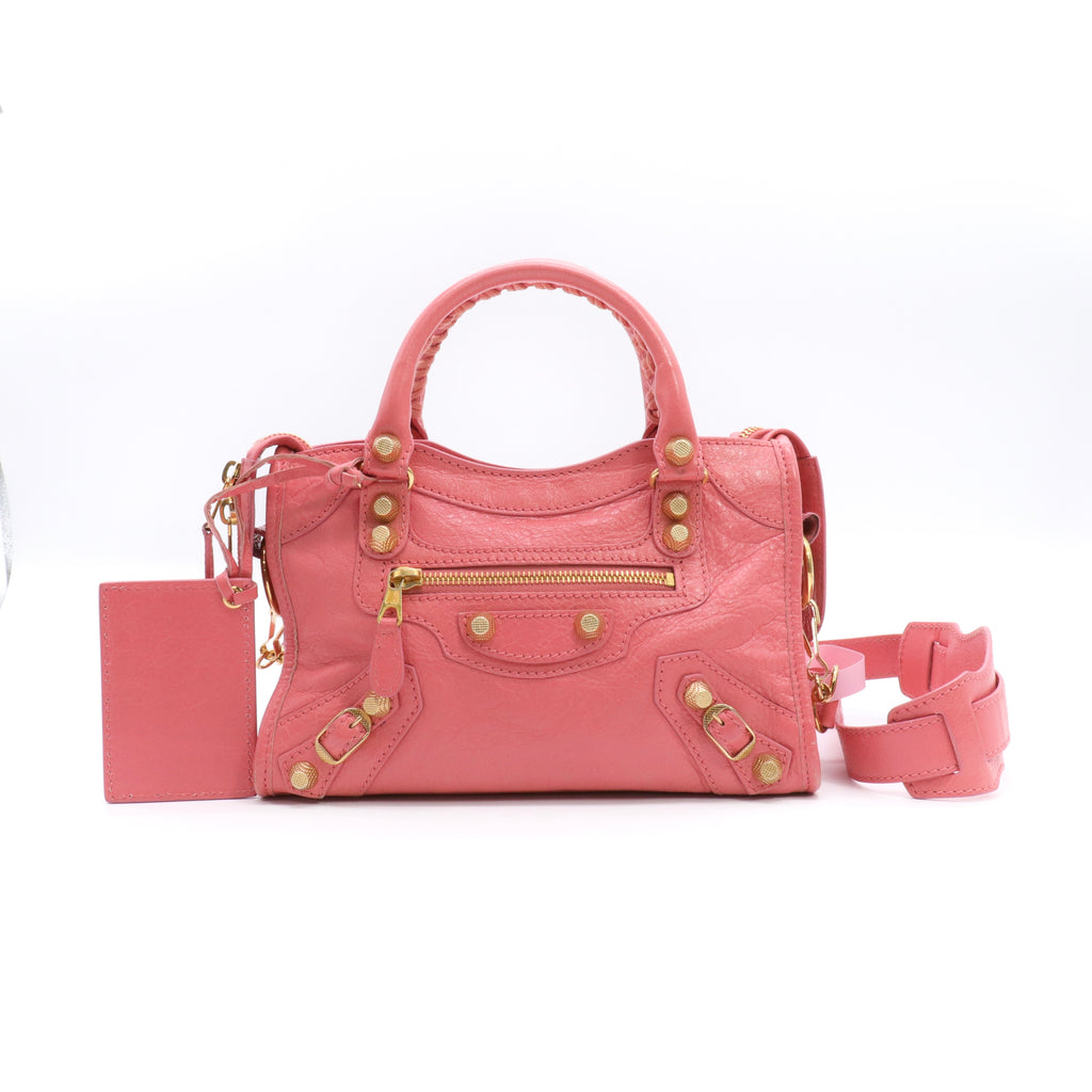 Agneau Giant 12 Gold Hardware Mini City Rose Azalee Rose Jaipur twins