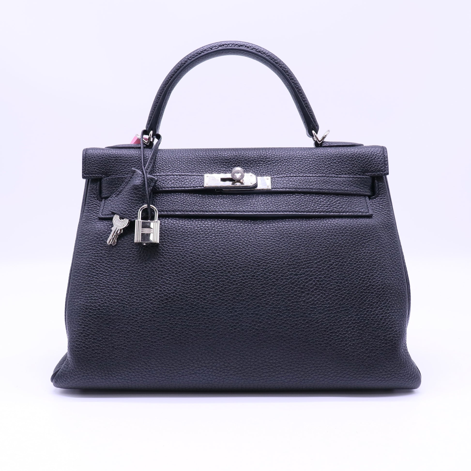 Kelly Handbag with Palladium Hardware 32 twins LDJ4356