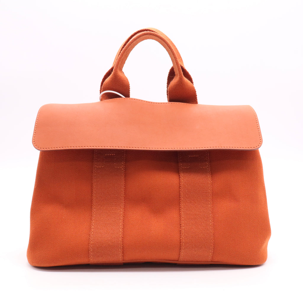 Valparaiso Bag Toile and Leather PM twins