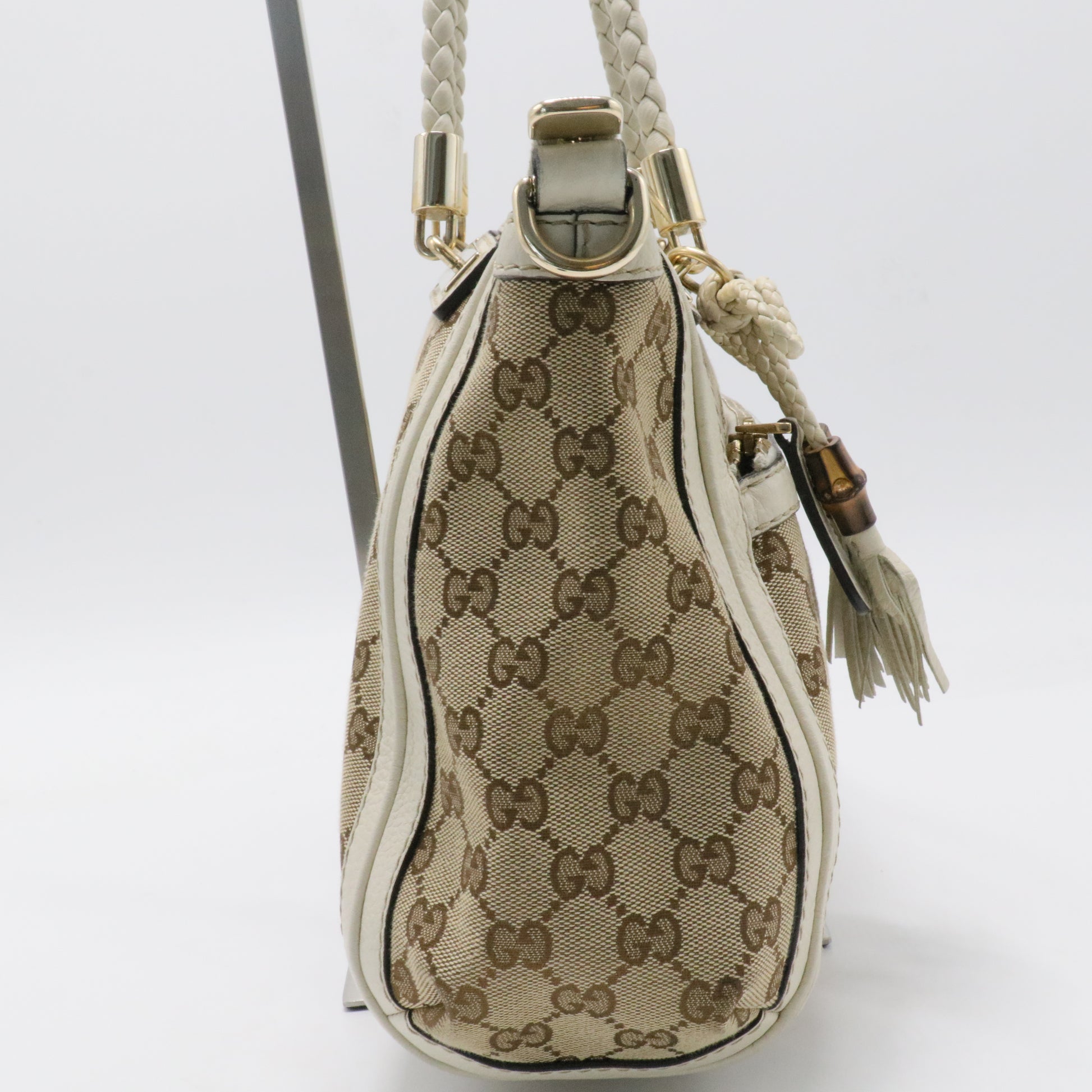 Bella Convertible Top Handle Bag GG Canvas