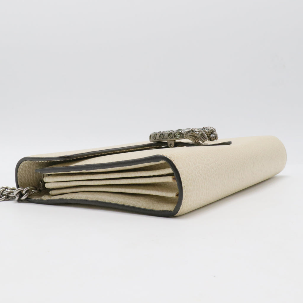 Dionysus Chain Wallet Leather with Embellished Detail Small