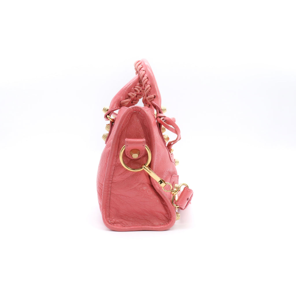 Agneau Giant 12 Gold Hardware Mini City Rose Azalee Rose Jaipur twins