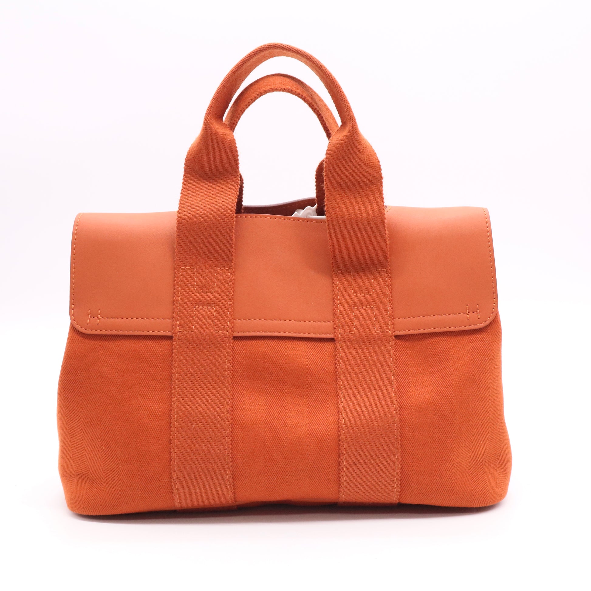 Valparaiso Bag Toile and Leather PM twins