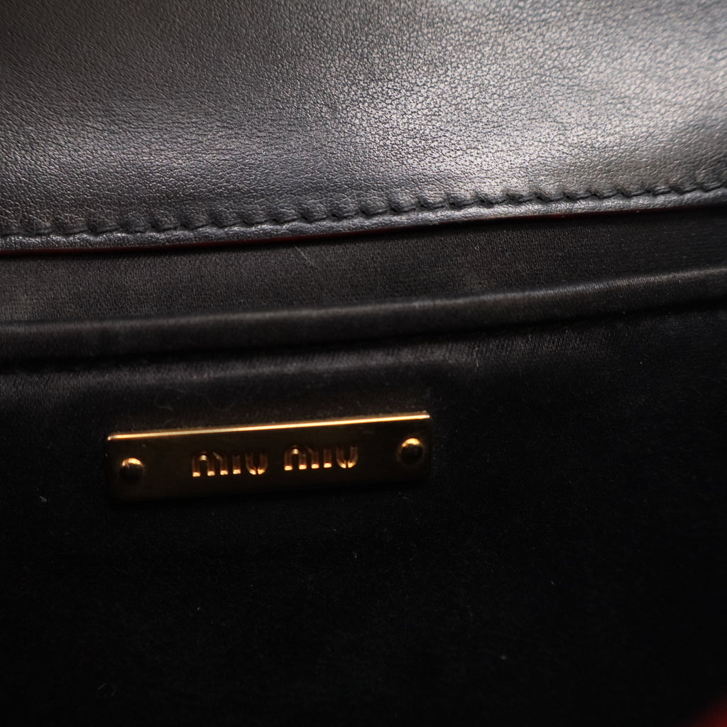 Miu Miu NWT Miu Miu Pattina Cross Body Bag
