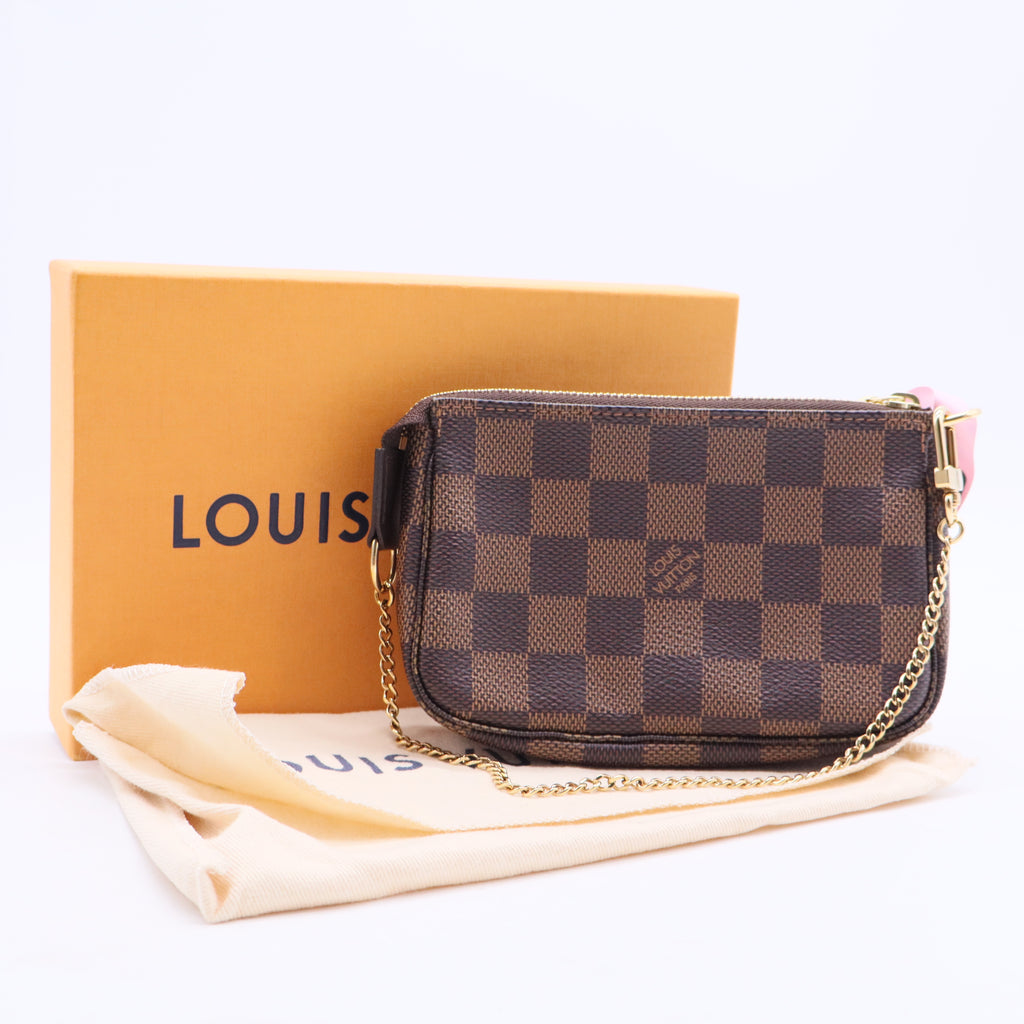 Damier Ebene Mini Pochette Accessories Twins  LDJ3074