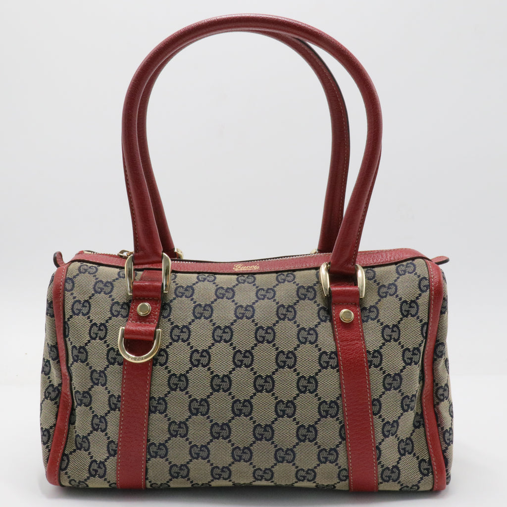 Abbey Boston Bag GG Canvas Small