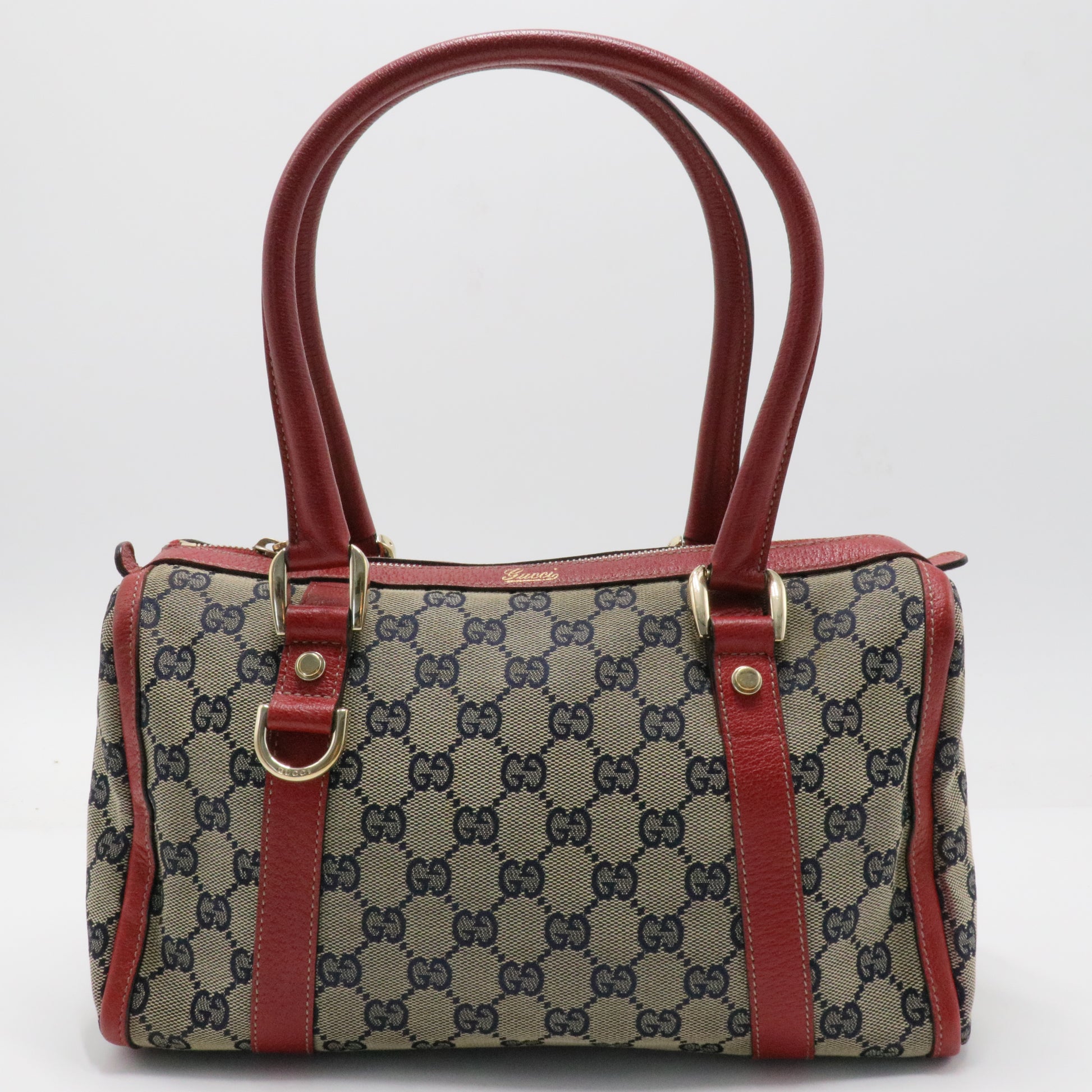 Abbey Boston Bag GG Canvas Small