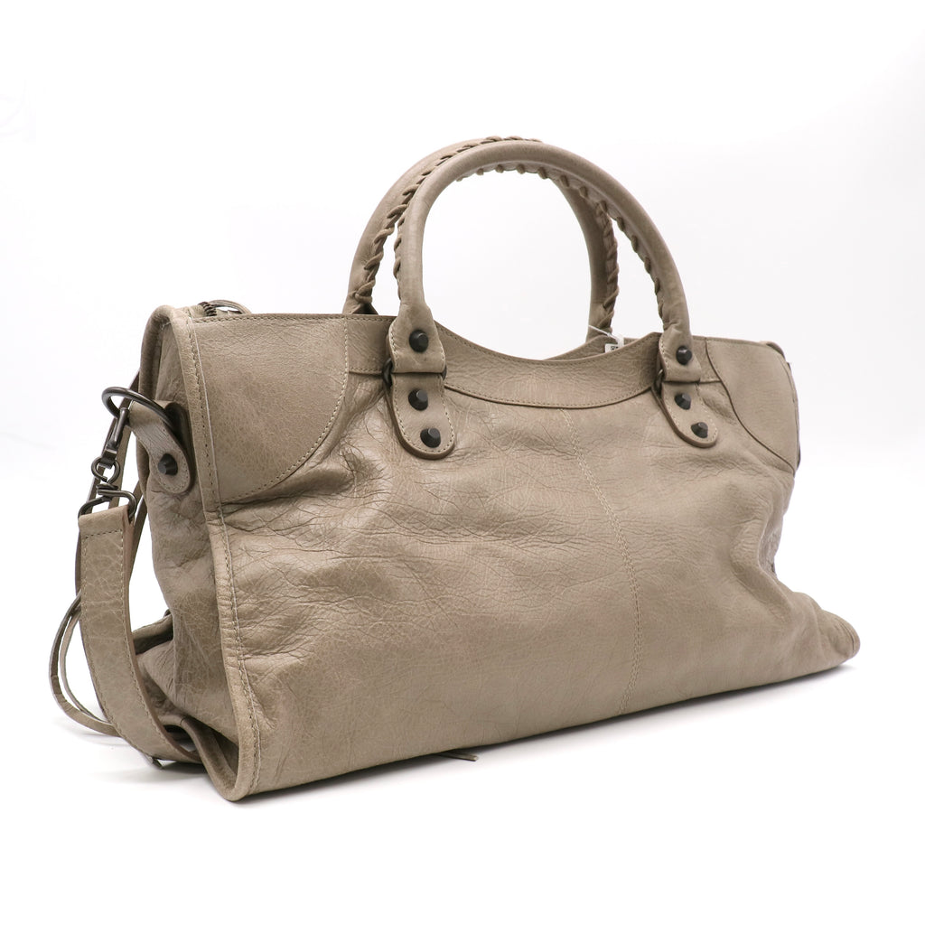 Balenciaga Part Time Classic Studs Bag Leather Twins LDJ5039