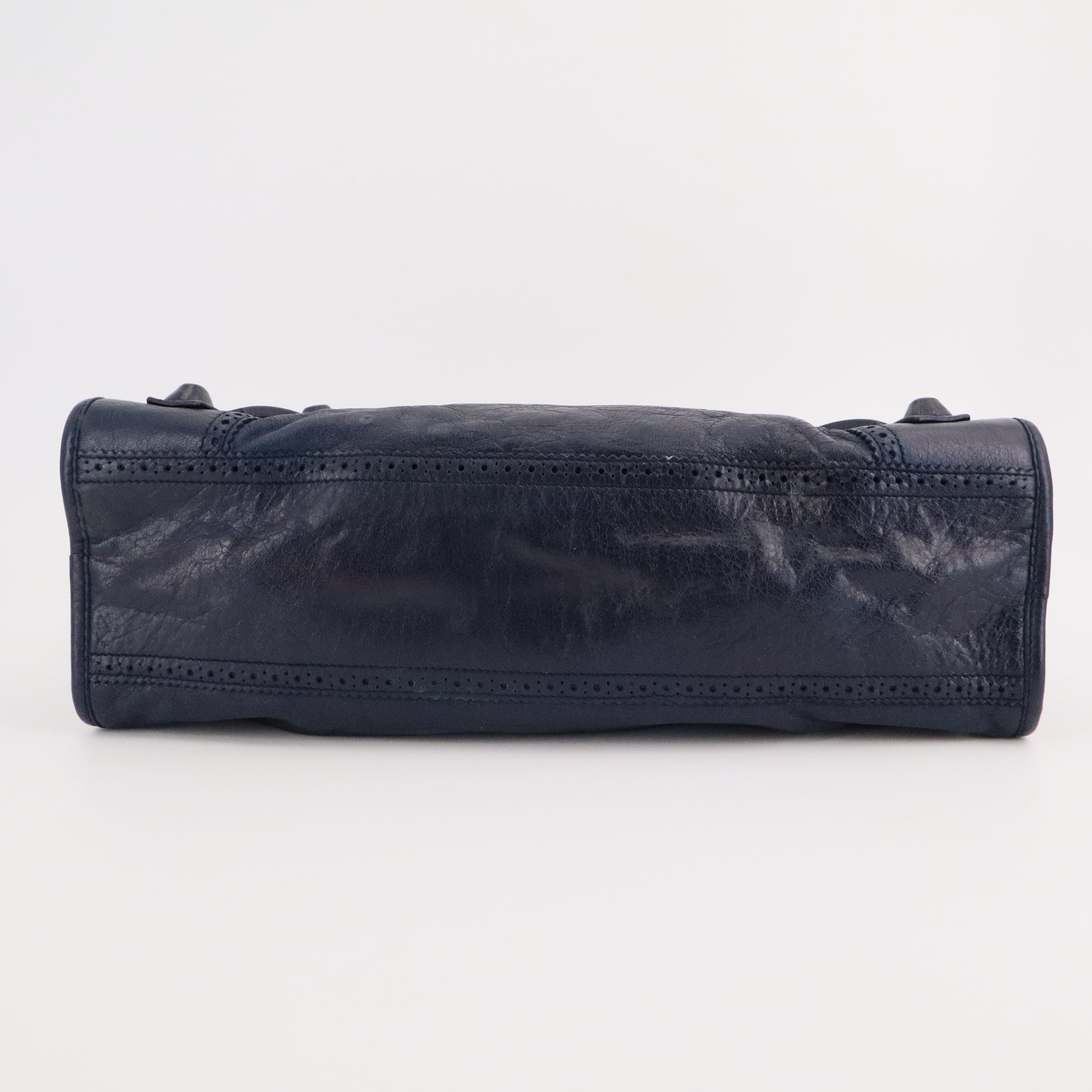 Balenciaga Agneau Giant Brogues Hardware Velo Dark Night twins