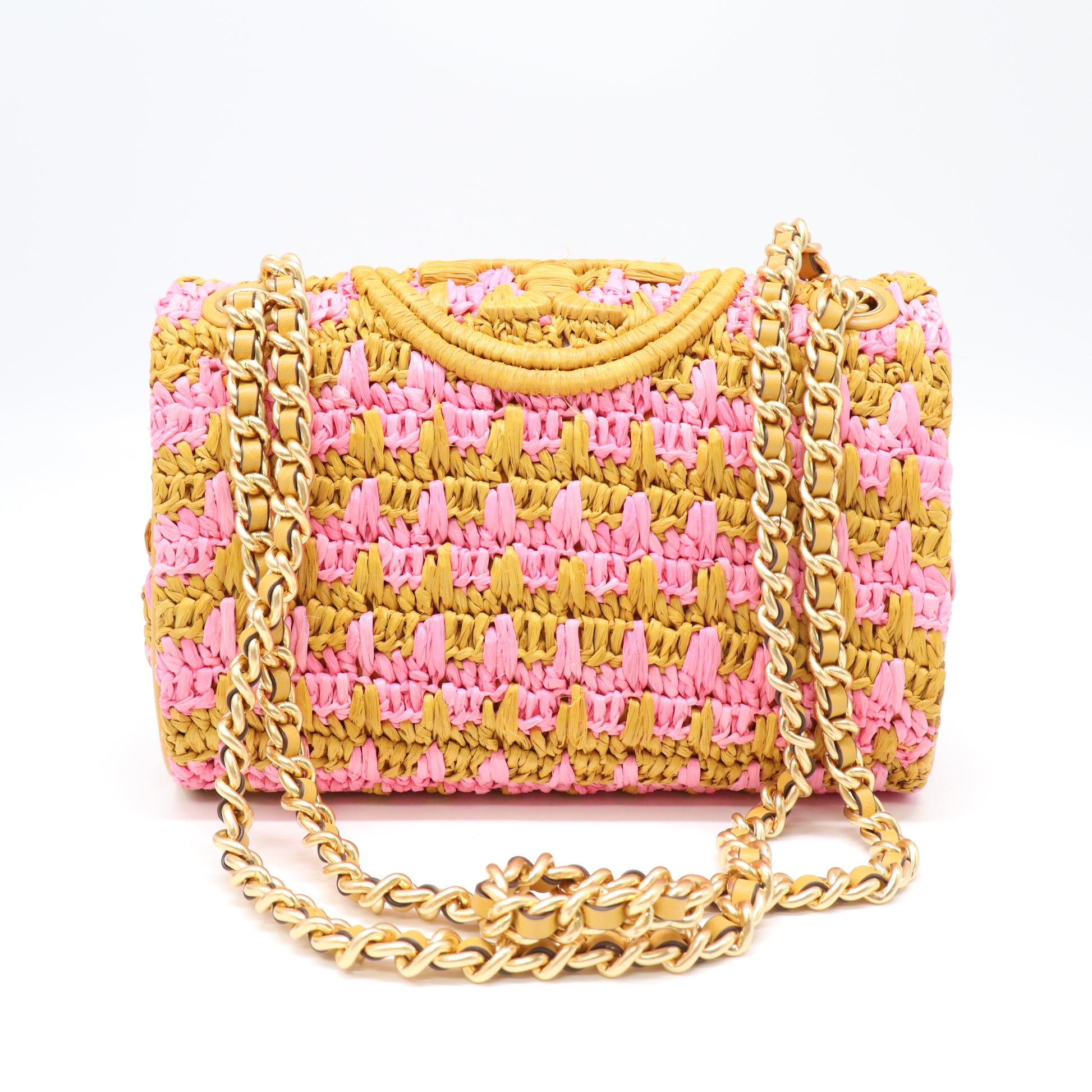 Tory Burch Small Fleming Soft Crochet Convertible Shoulder Bag B22585
