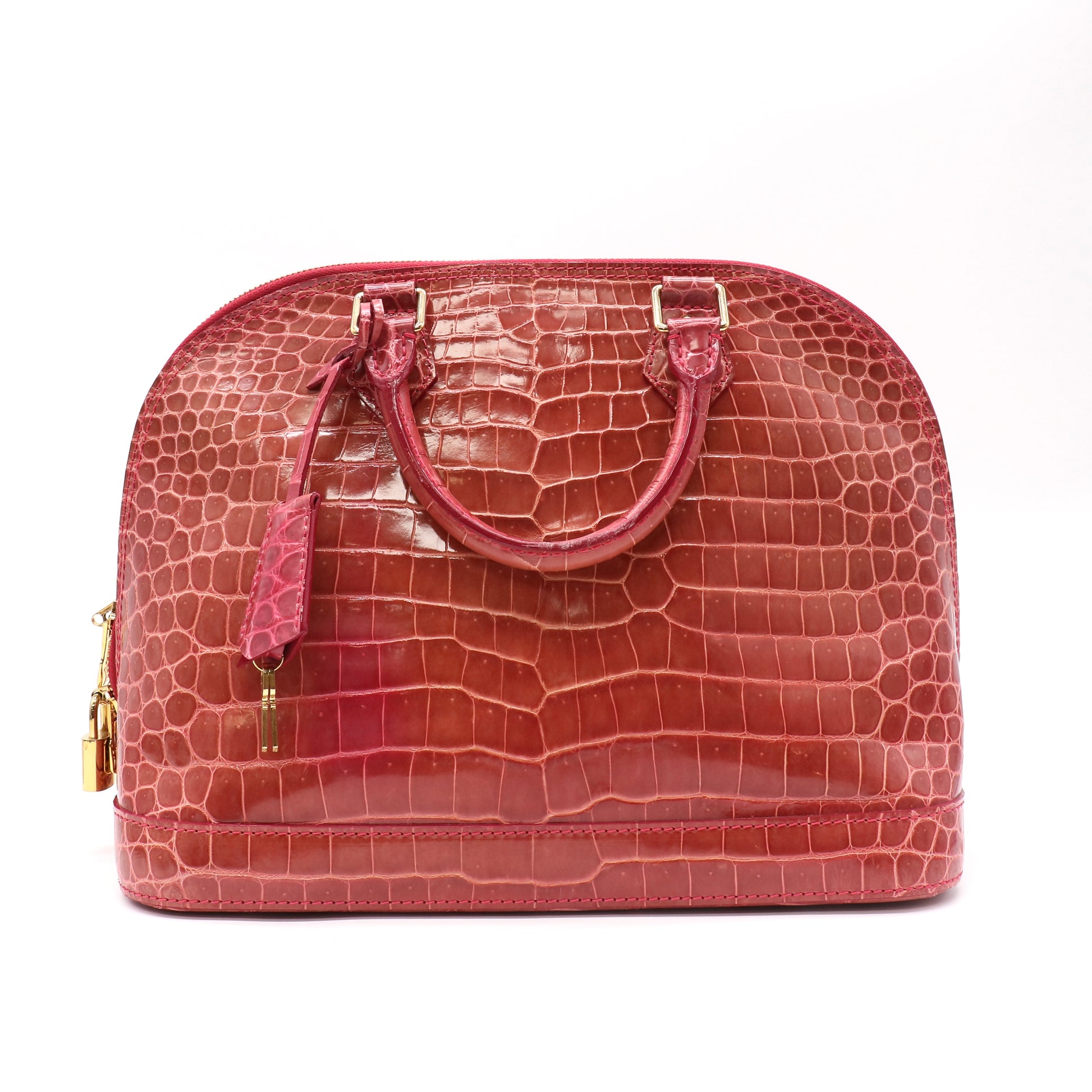 Louis Vuitton Pink Alma Handbag twins LDJ5042