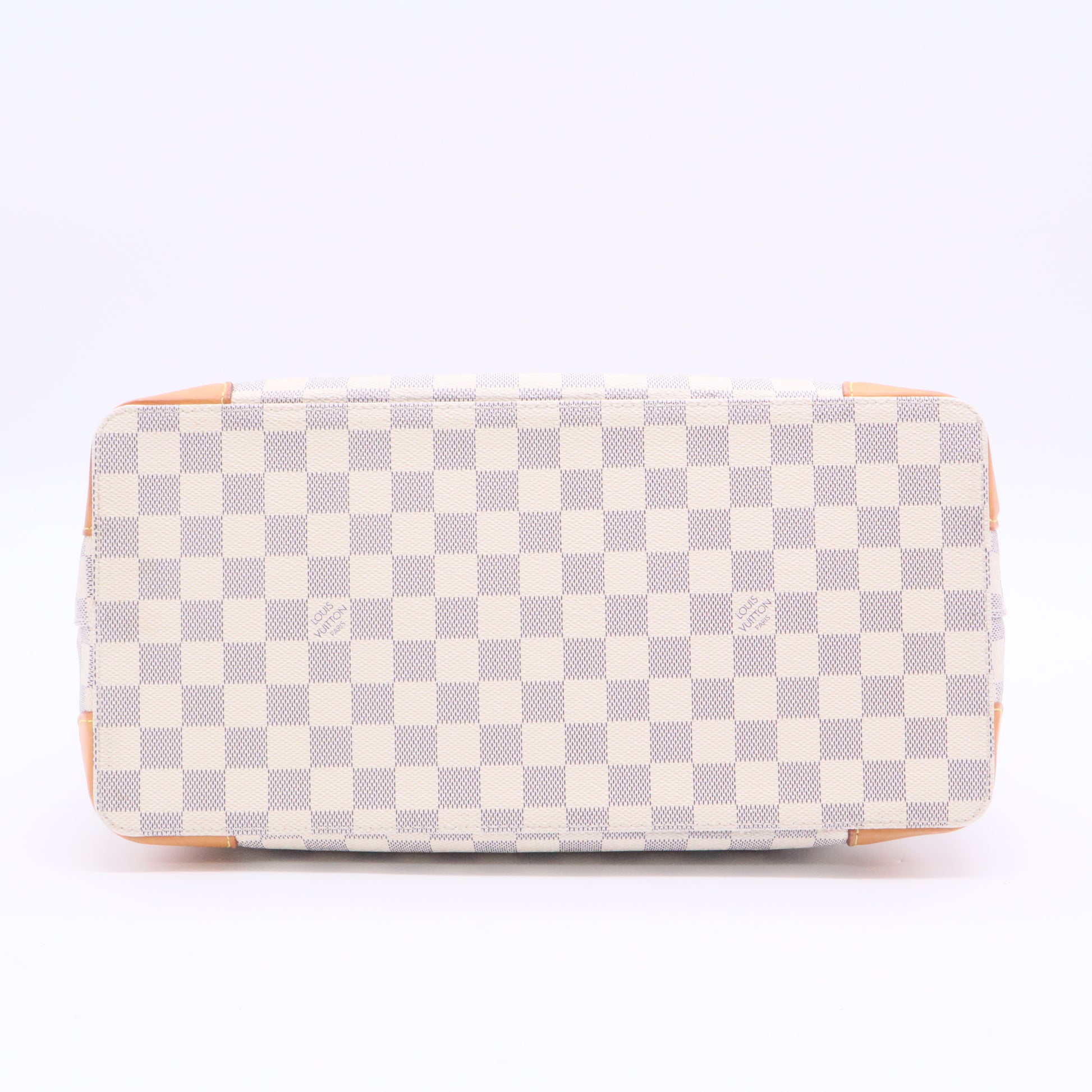 Louis Vuitton Damier Azur Hampstead MM Handbag twins