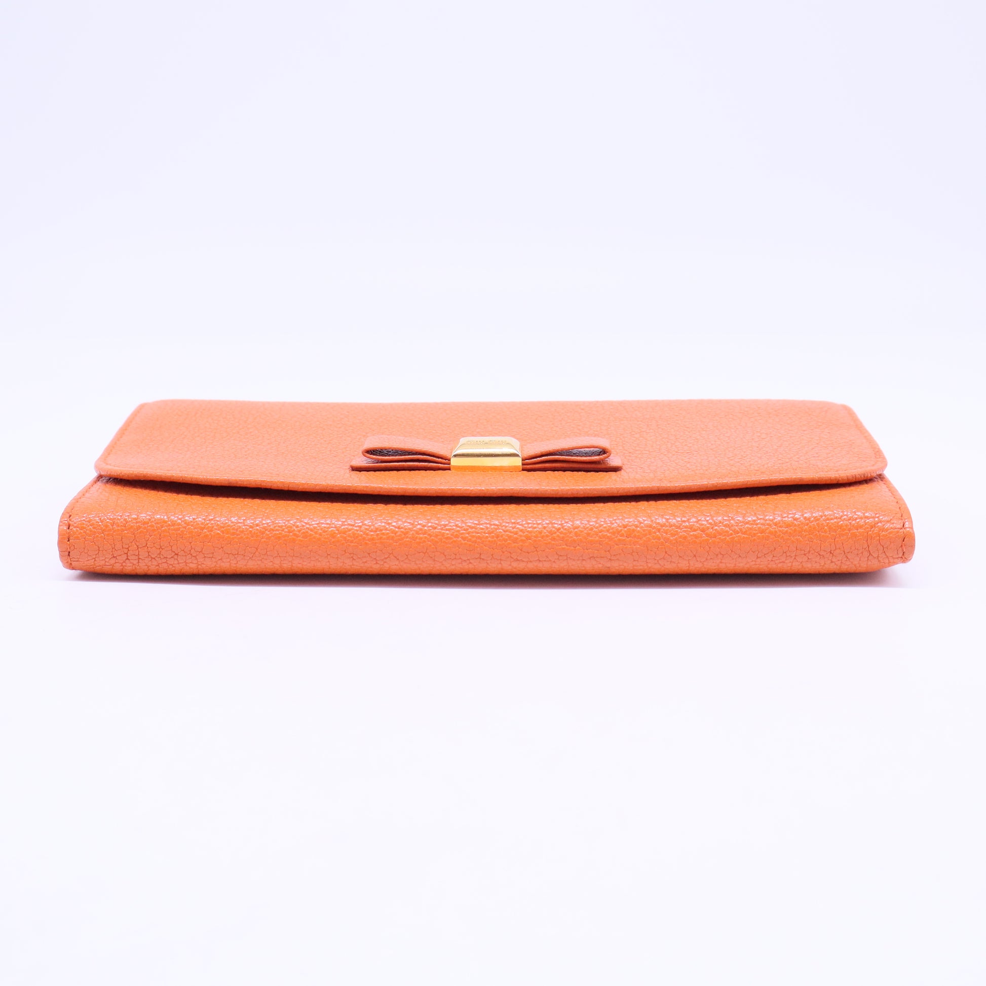Continental Chain Wallet Embellished Matelasse Leather Twins W20383