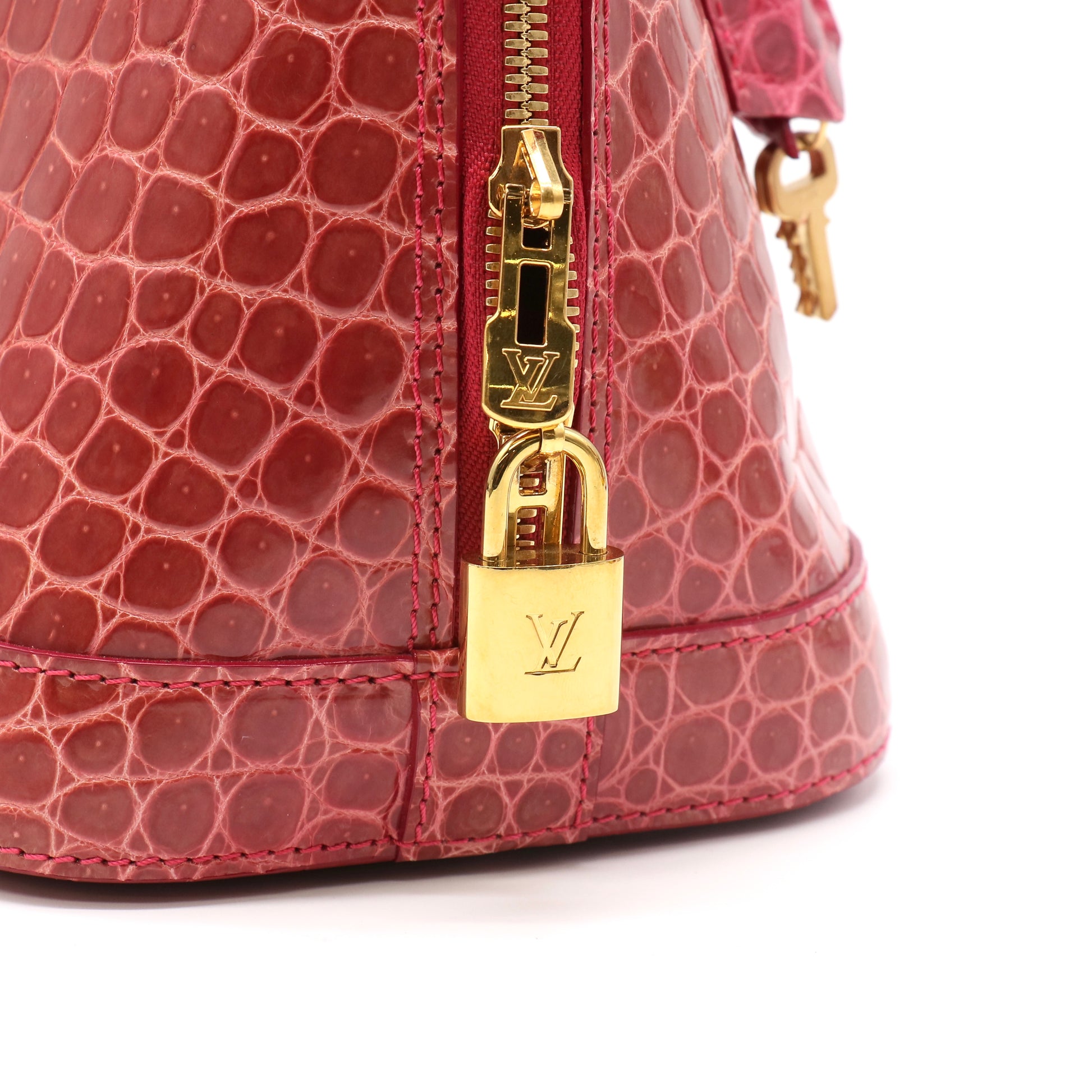 Louis Vuitton Pink Alma Handbag twins LDJ5042